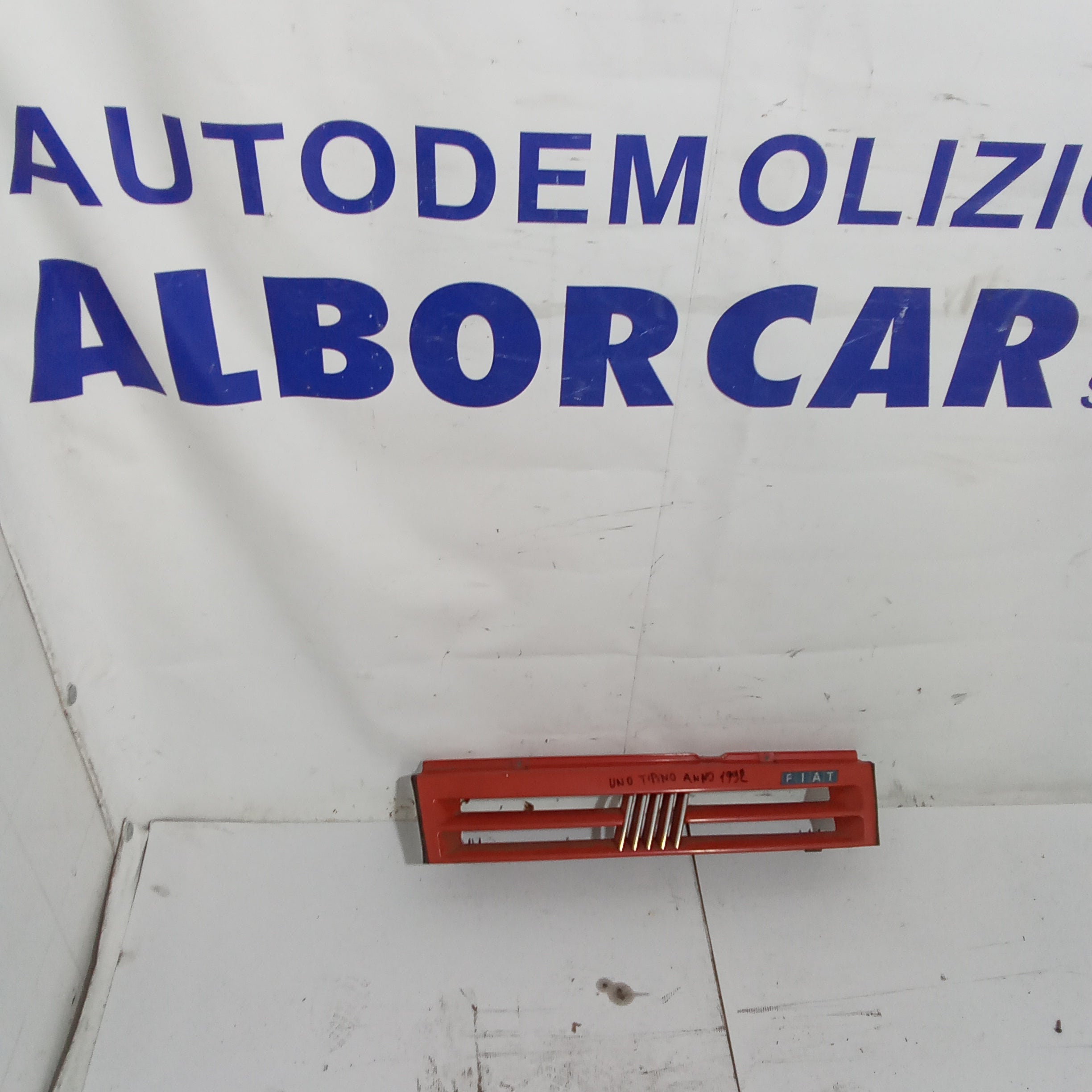 mascherina griglia frontale fiat uno tipino anno 1992