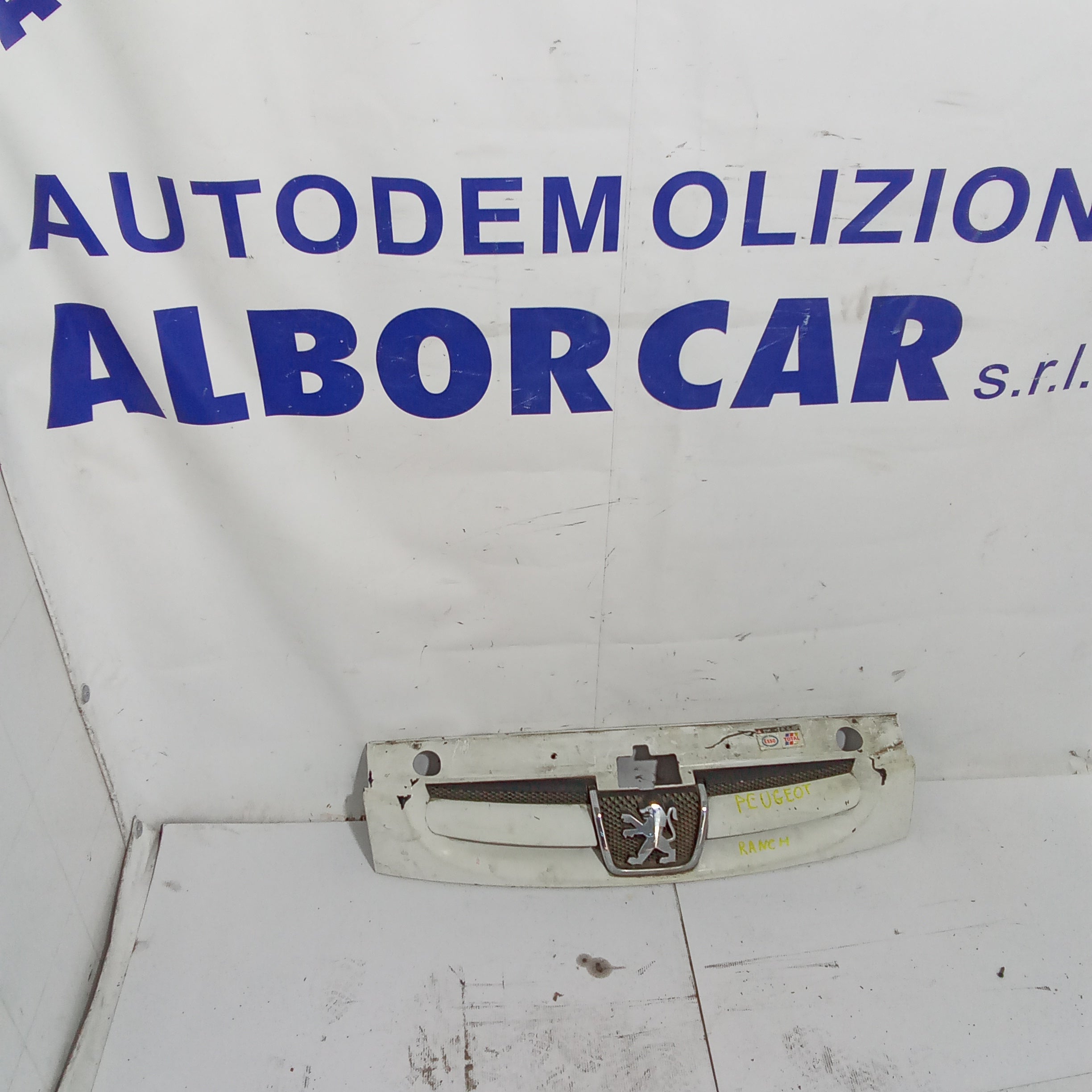 mascherina griglia frontale peugeot ranch anno 2000