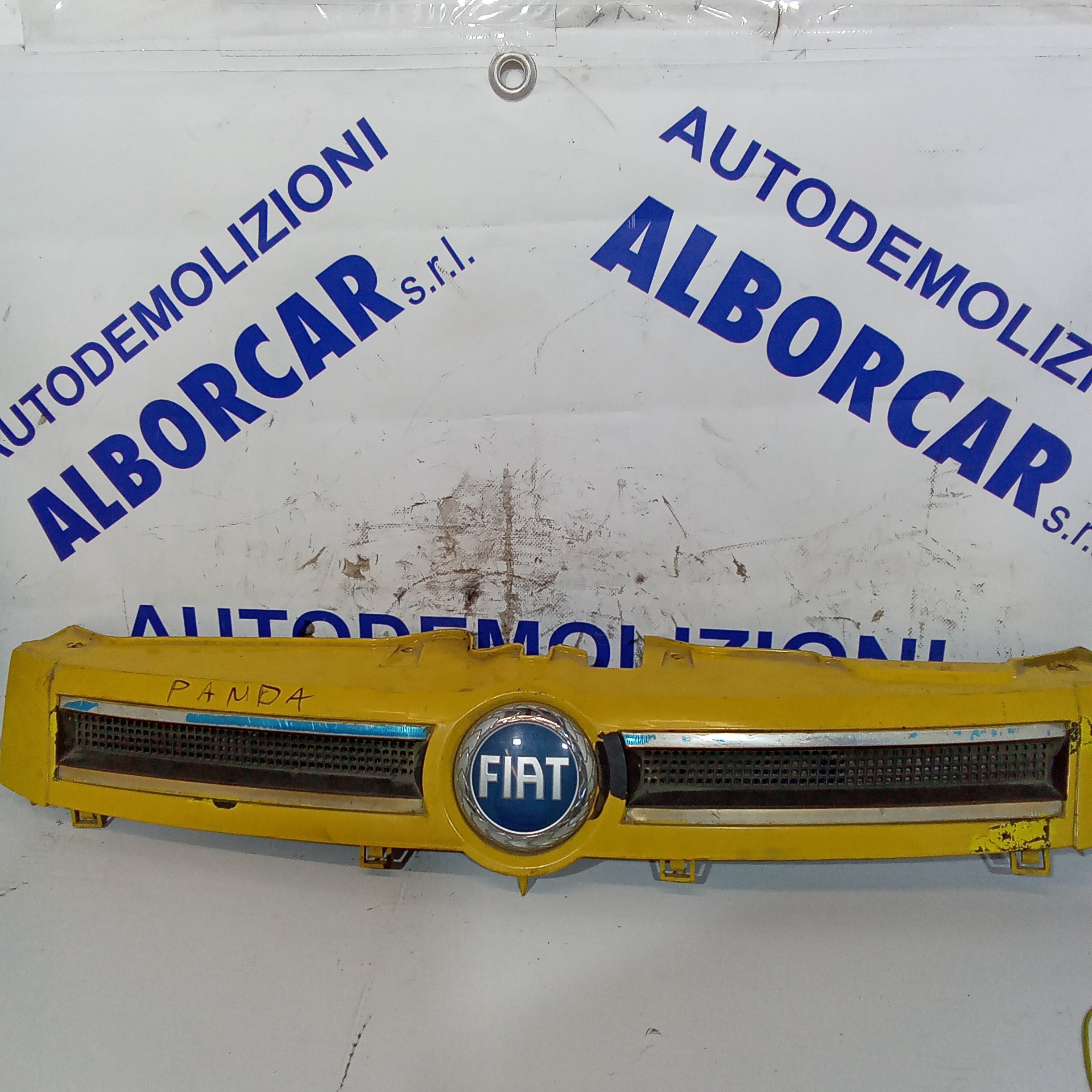 mascherina griglia frontale fiat panda anno 2005