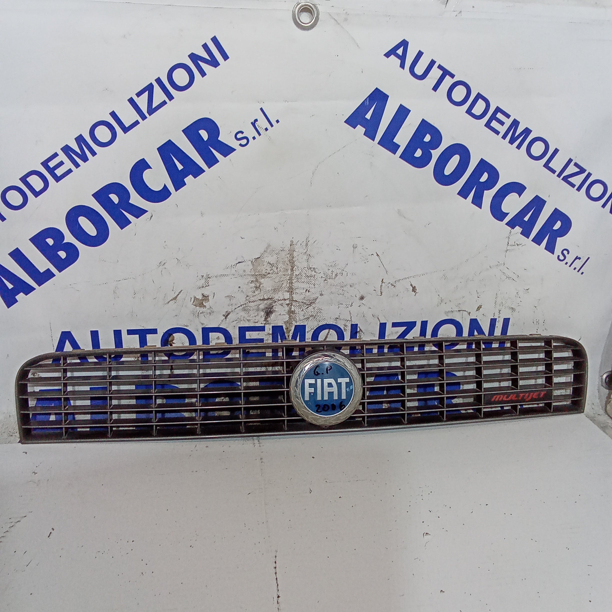mascherina griglia frontale fiat grande punto anno 2006