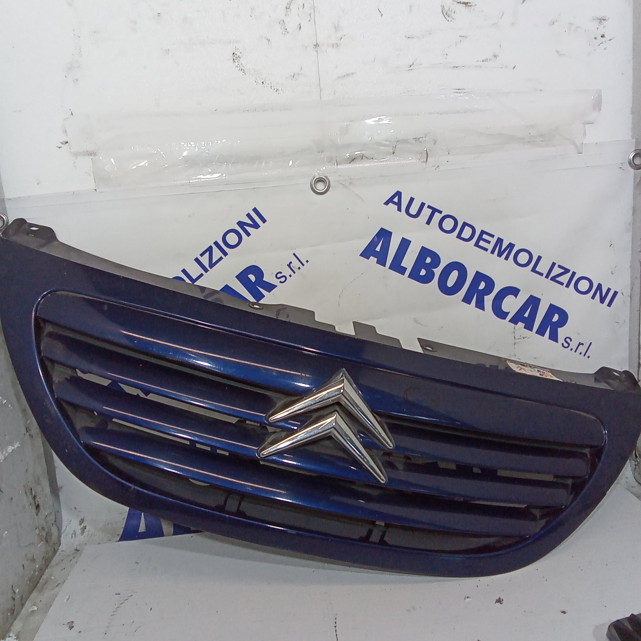 mascherina griglia frontale citroen C3 anno 2004