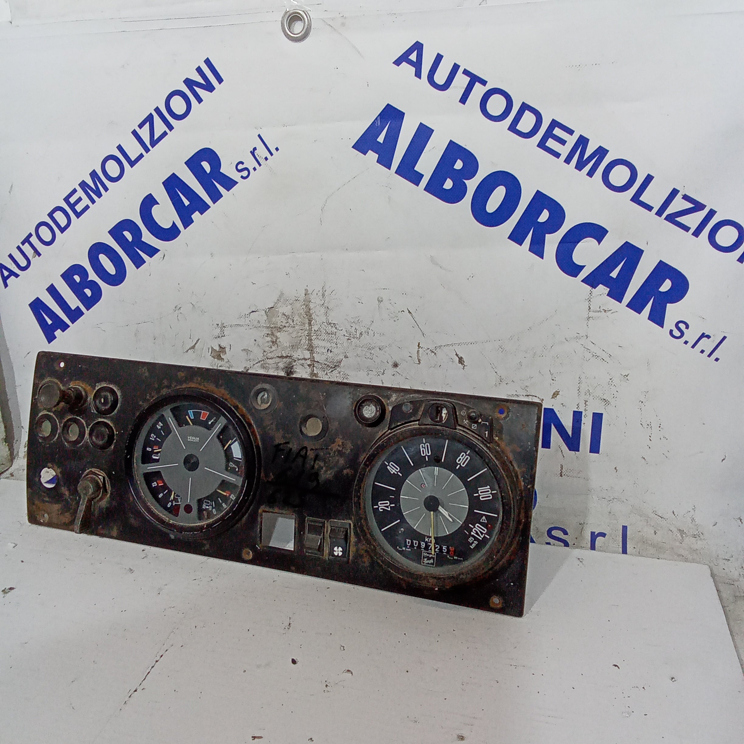 Quadro strumenti  contachilometri  fiat 619/625