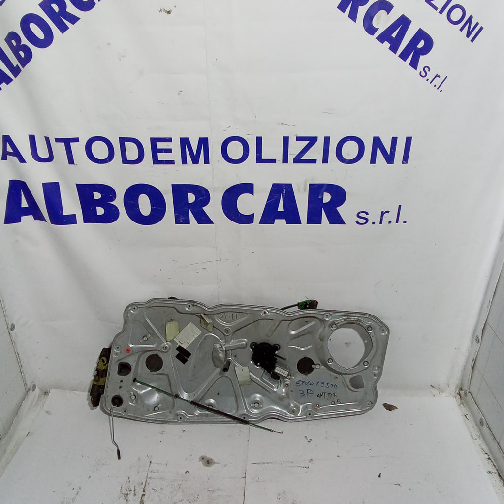 alzavetro (completo) sportello anteriore destro completo fiat stilo 3 porte anno 2005