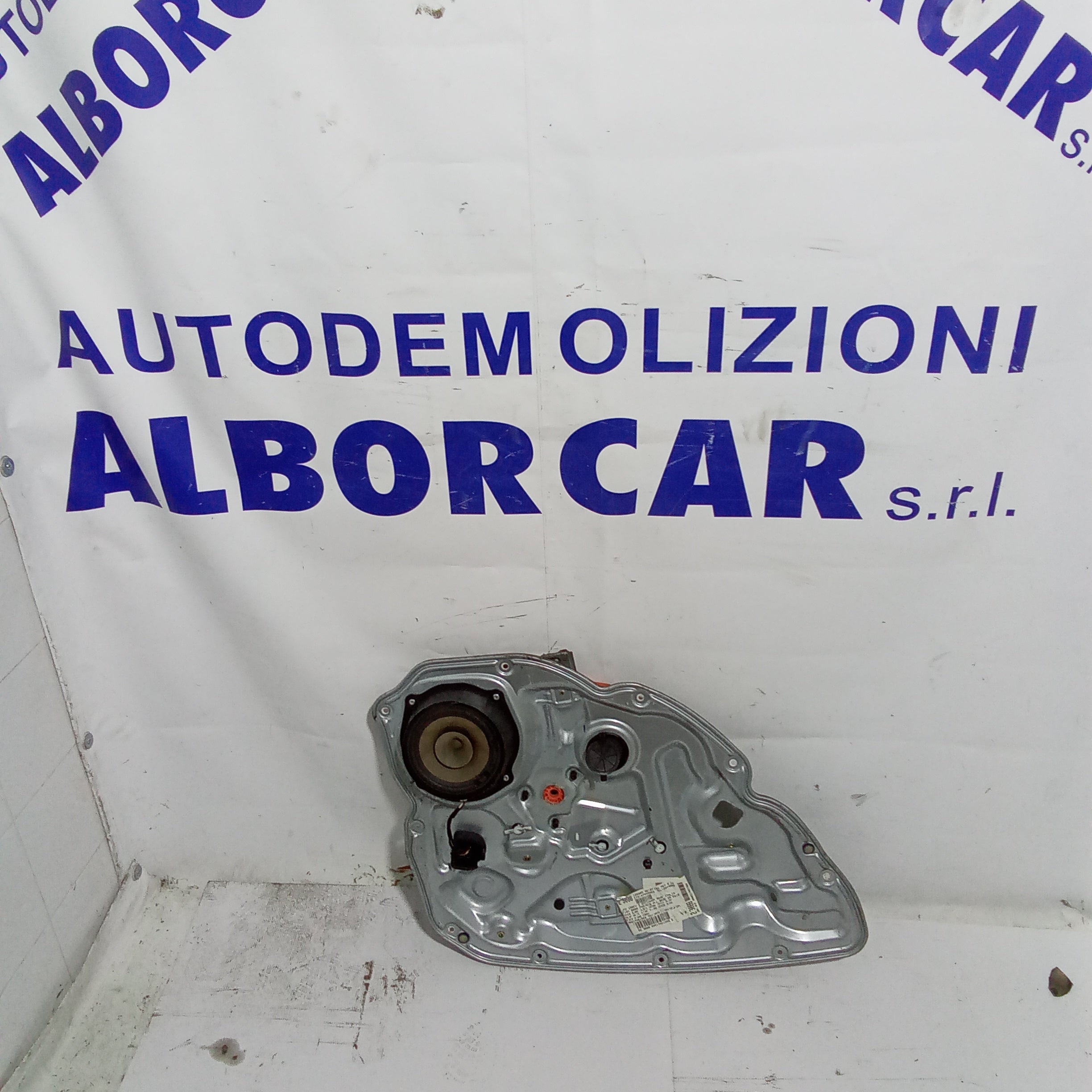 alzavetro (completo) sportello posteriore sinistro fiat croma 1.9jtd anno 2007