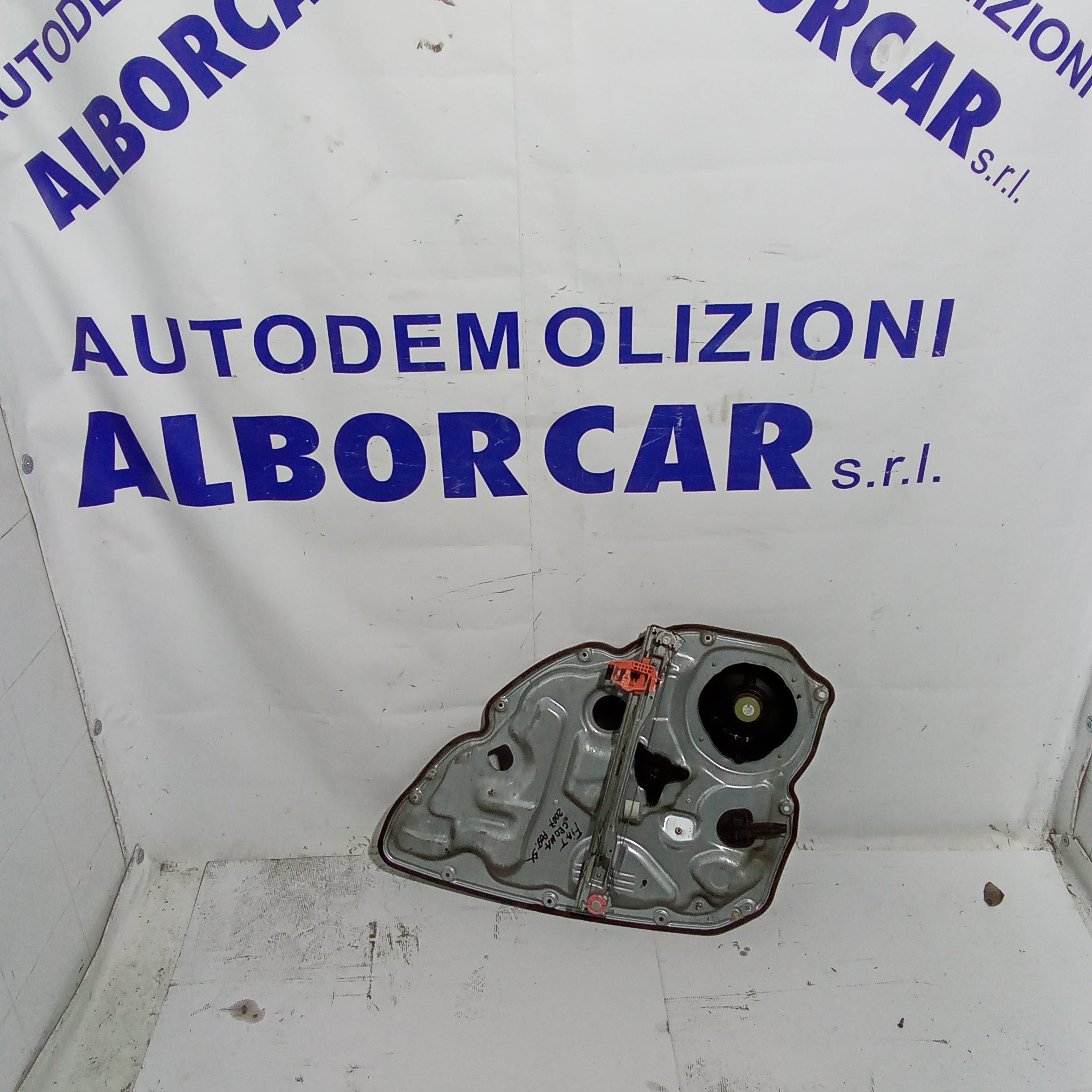 alzavetro (completo) sportello posteriore sinistro fiat croma 1.9jtd anno 2007