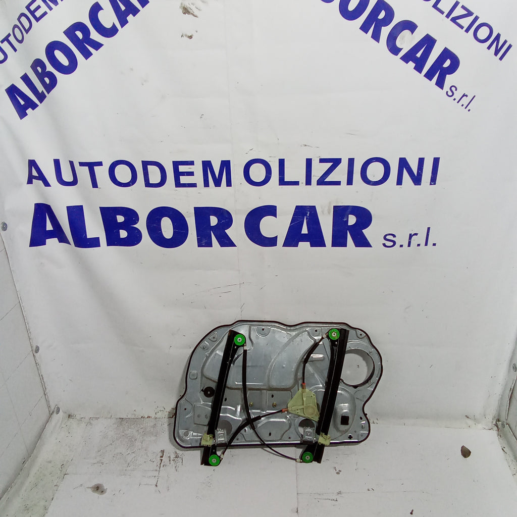 alzavetro (completo) sportello  anteriore sinistro volkswagen polo 1.2 anno 2001/2012