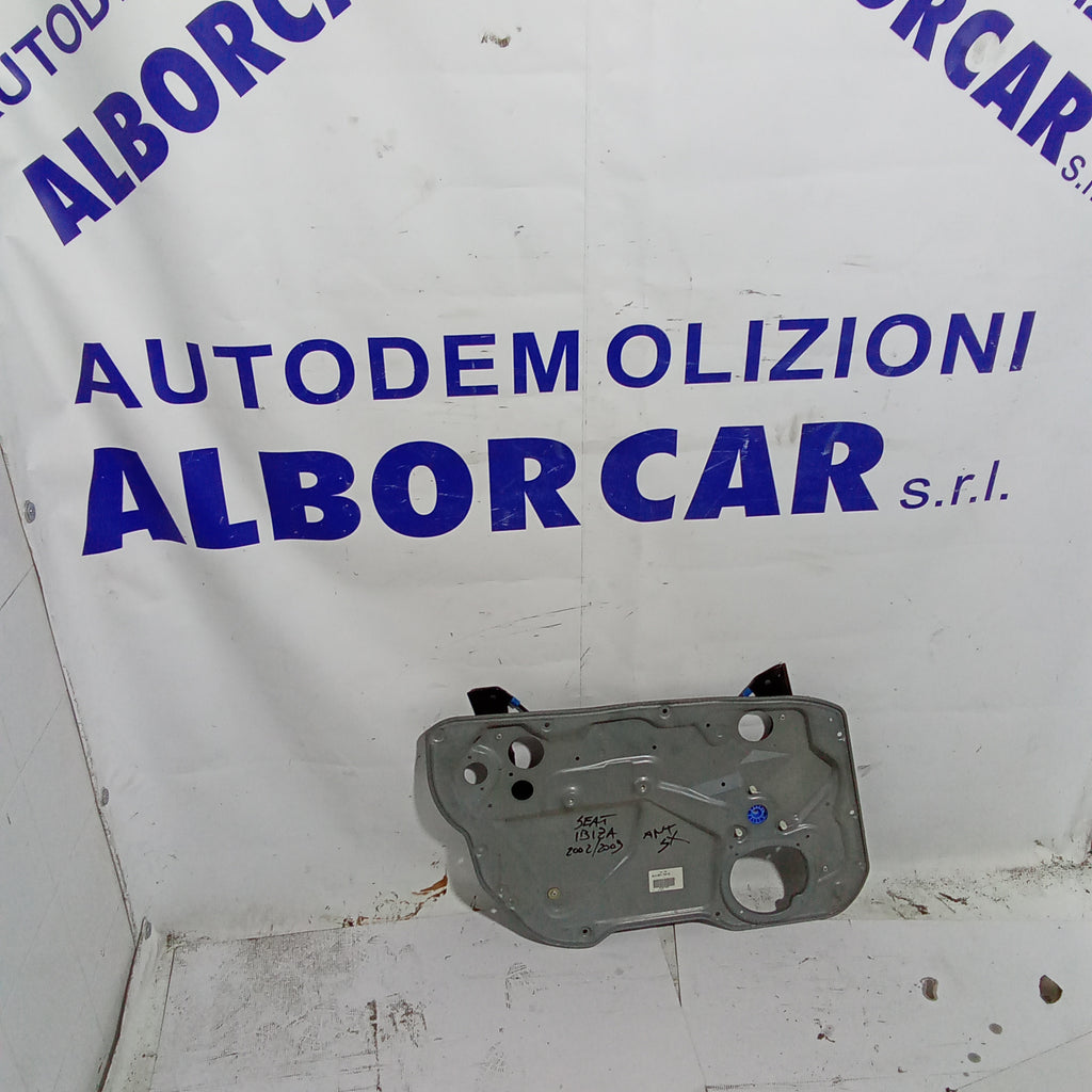 Alzavetro anteriore sinistro completo seat ibiza anno 2002/2009