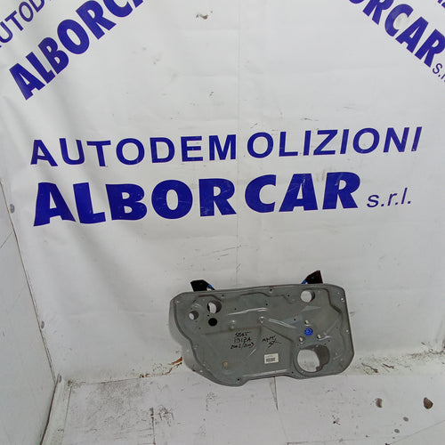 Alzavetro anteriore sinistro completo seat ibiza anno 2002/2009