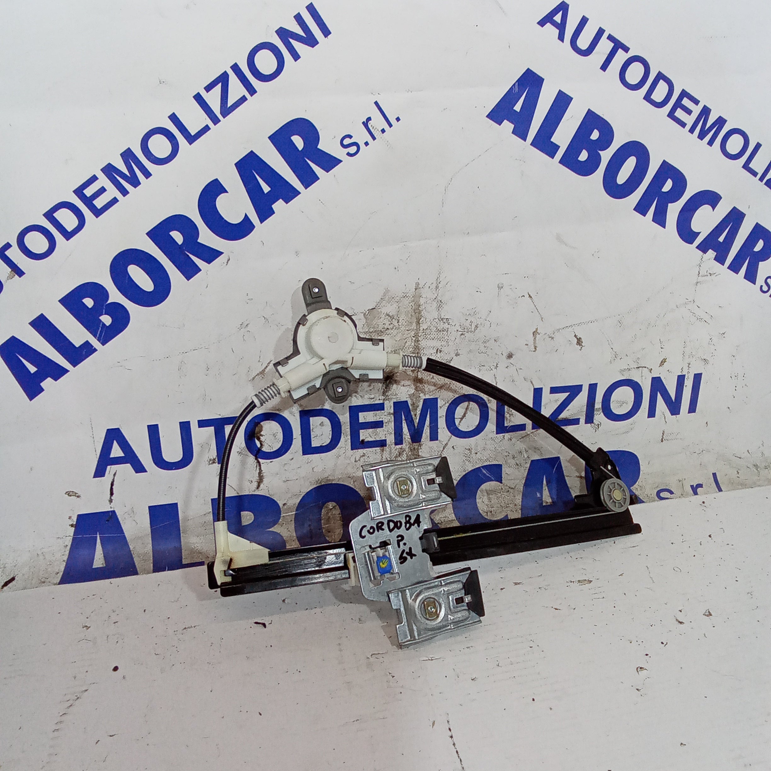 Alzavetro posteriore sinistro seat cordoba anno 1997/2002