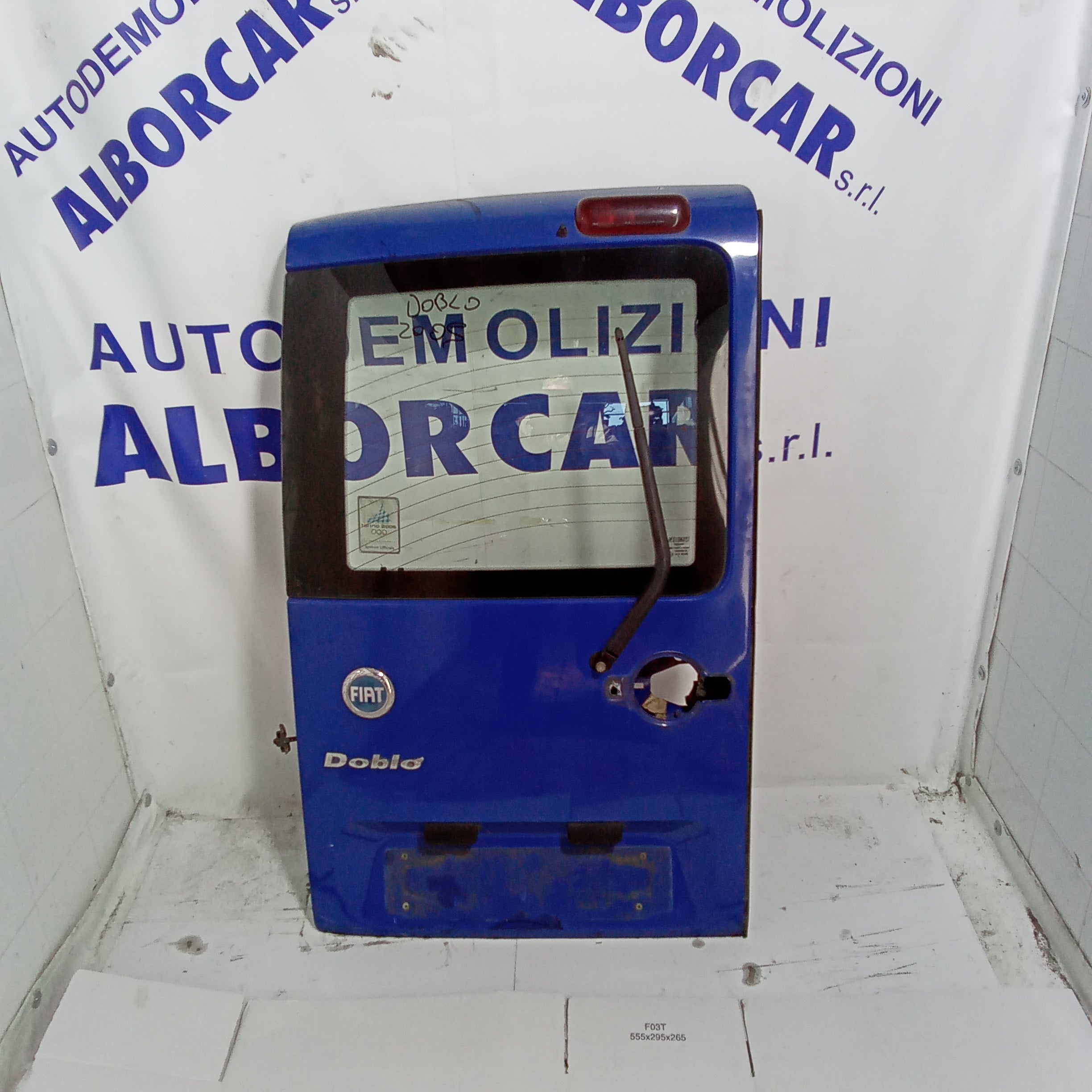portellone posteriore sinistro fiat Doblò anno 2005