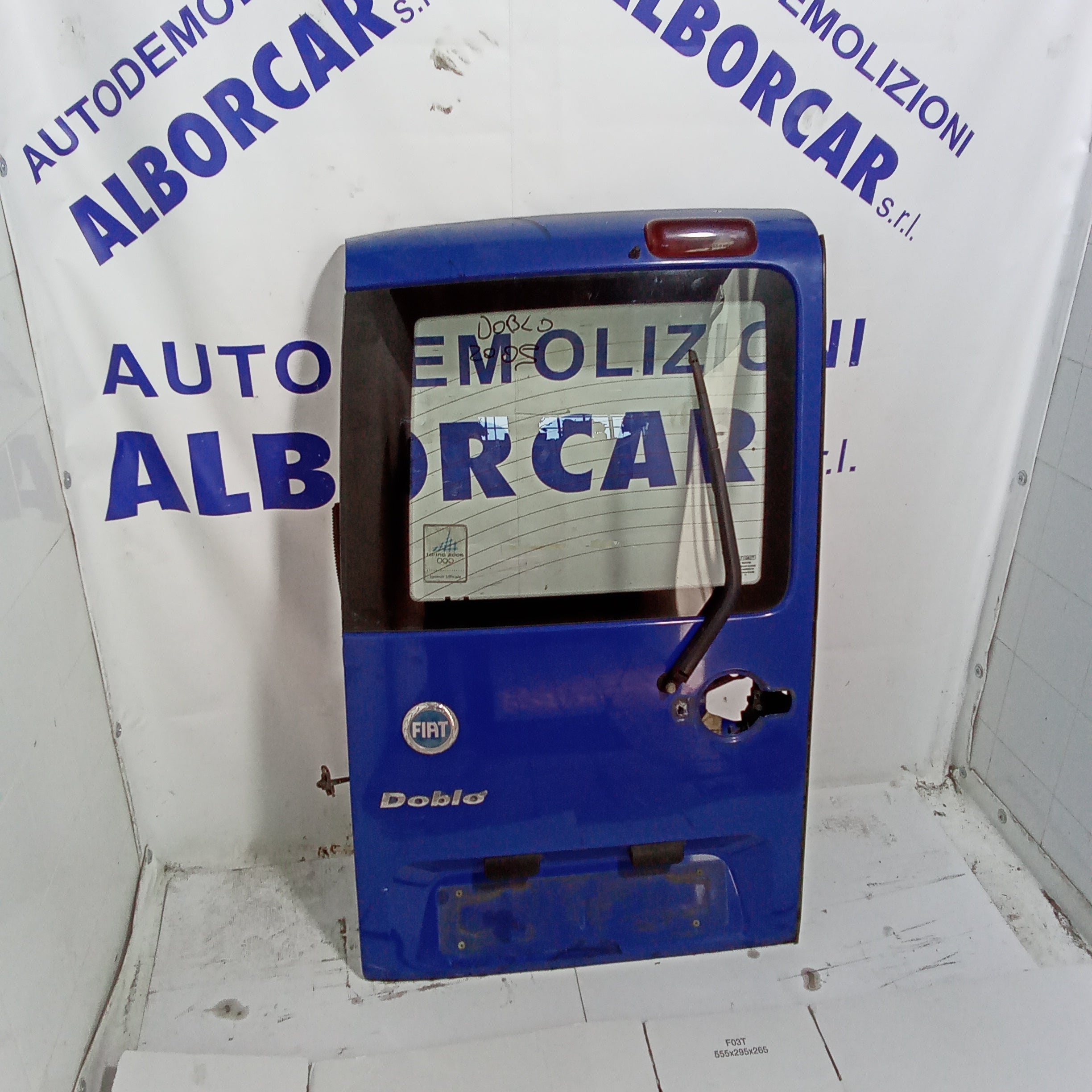 portellone posteriore sinistro fiat Doblò anno 2005