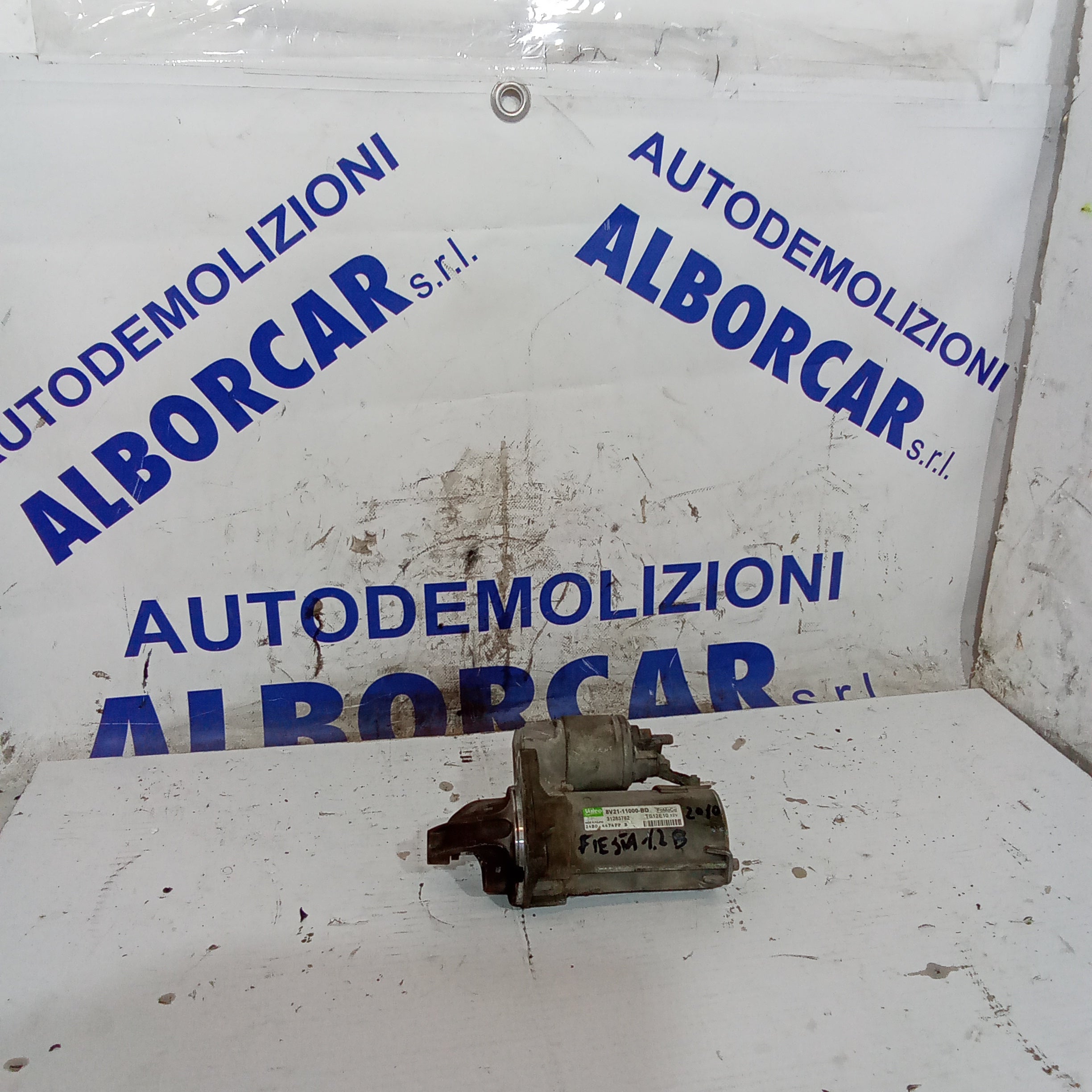 Motorino di avviamento ford fiesta 1.2 benzina anno 2010
