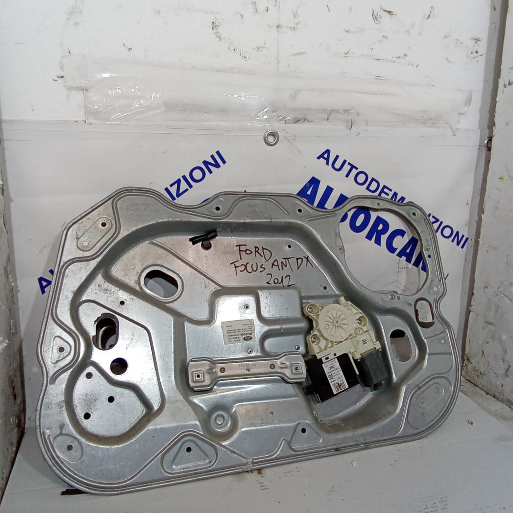 alzavetro (completo) sportello anteriore destro  ford focus 1.8 tdci anno 2012