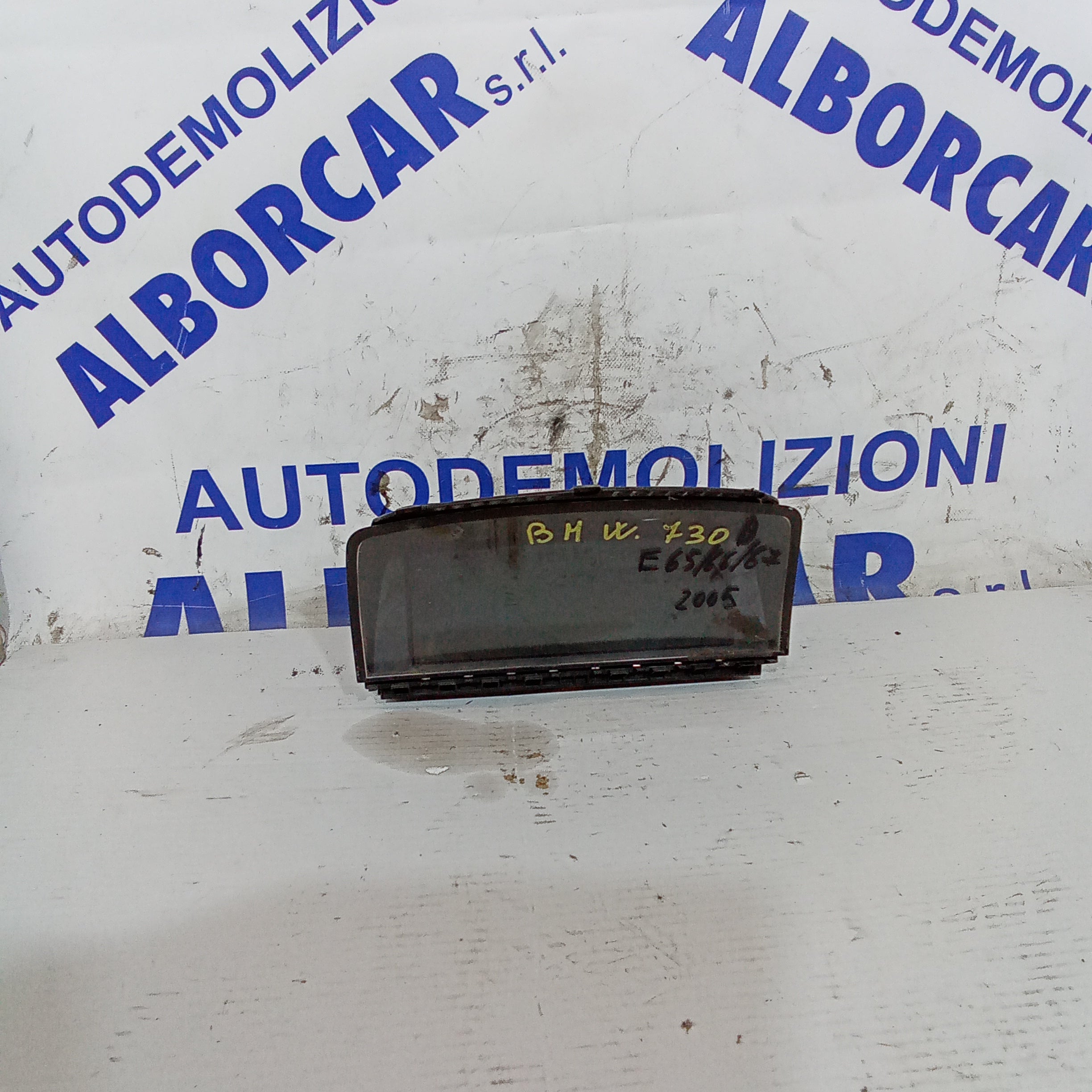 display mutifunzione bmw 730d E65/66/67 anno 2005