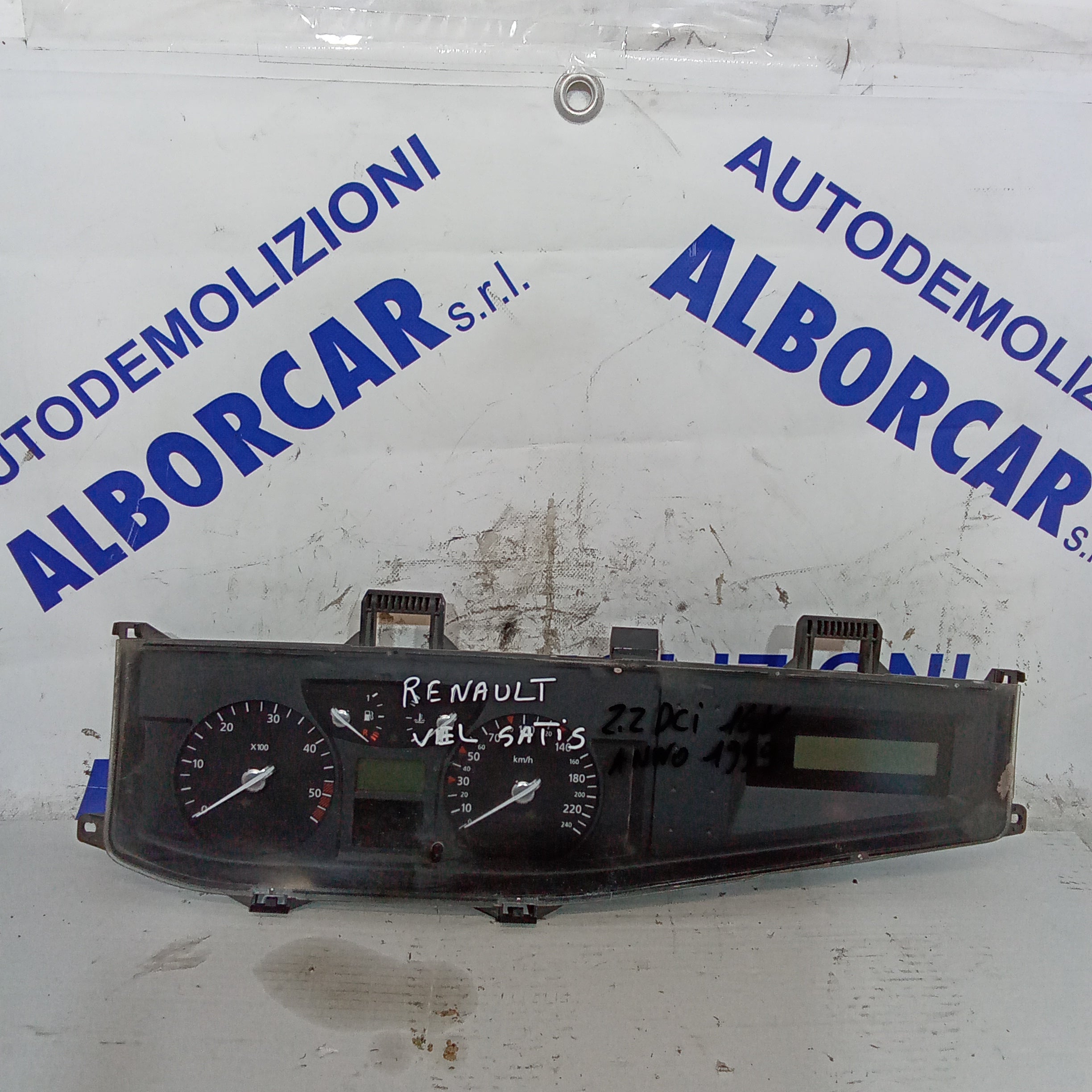 quadro strumenti contachilometri Renault velsatis 2.2 dci anno 1999 codice 5514000062
