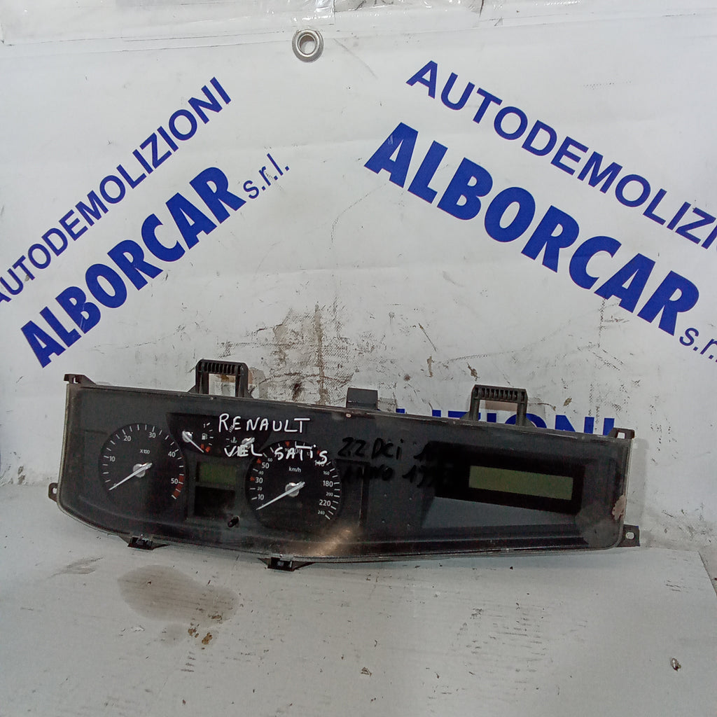 quadro strumenti contachilometri Renault velsatis 2.2 dci anno 1999 codice 5514000062