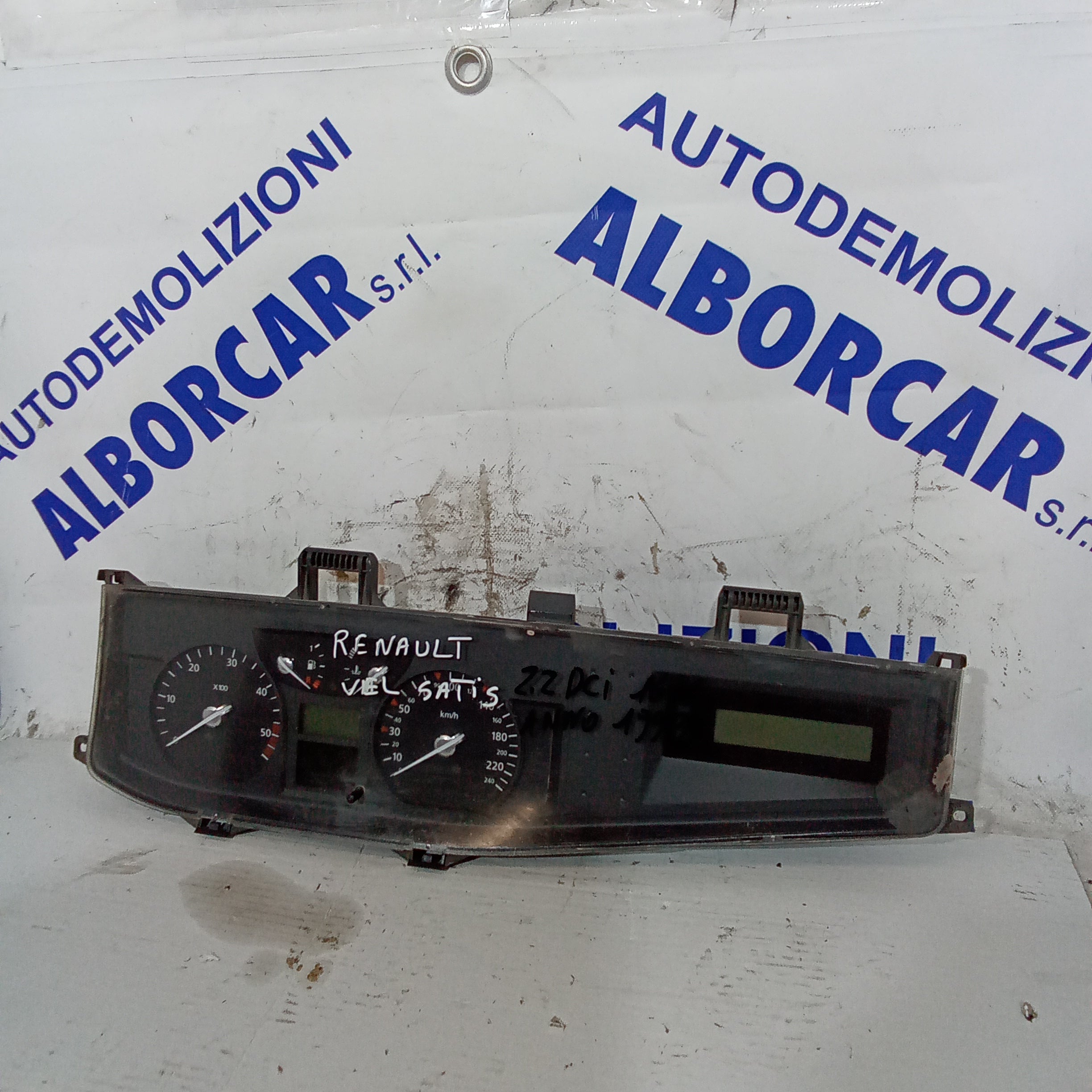quadro strumenti contachilometri Renault velsatis 2.2 dci anno 1999 codice 5514000062