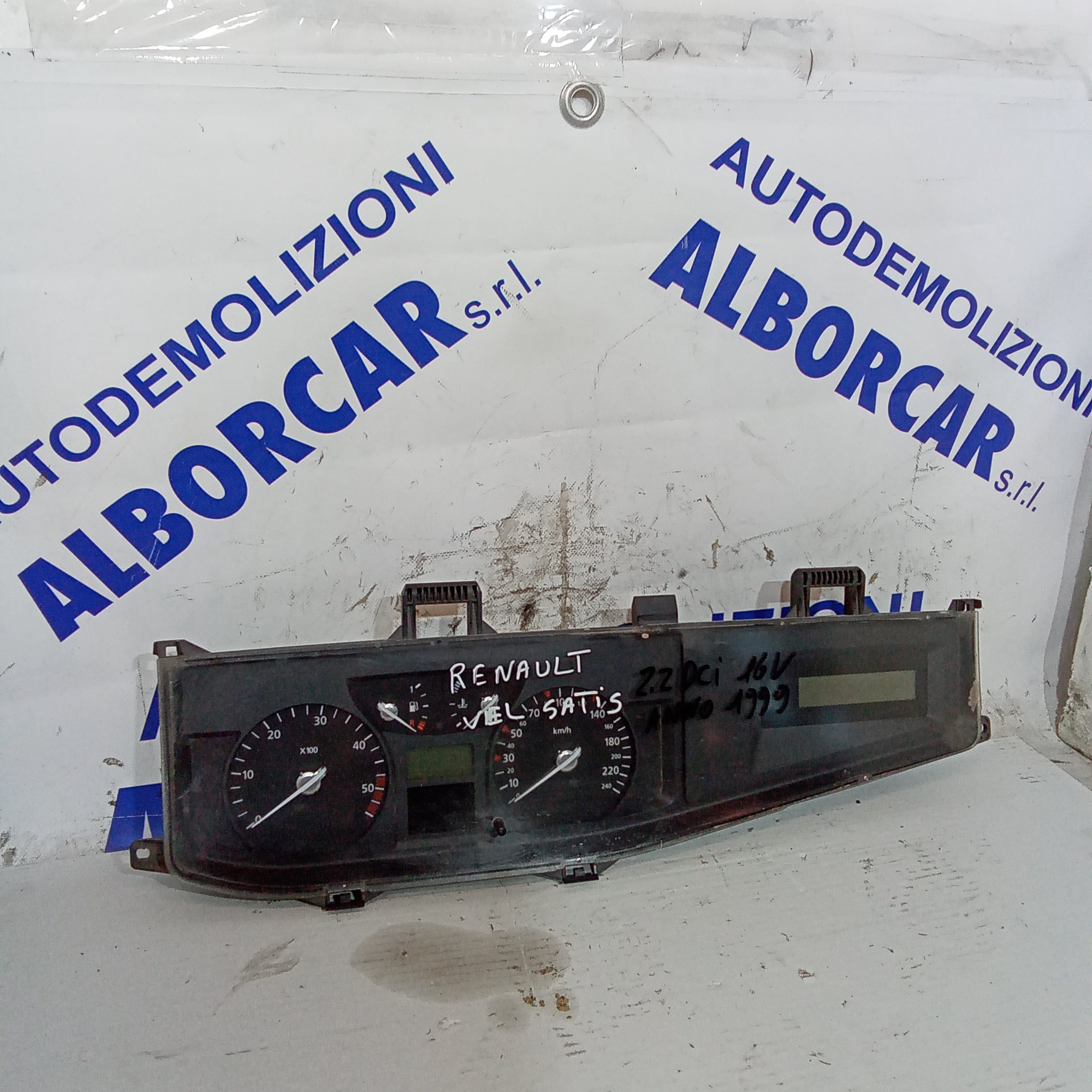 quadro strumenti contachilometri Renault velsatis 2.2 dci anno 1999 codice 5514000062