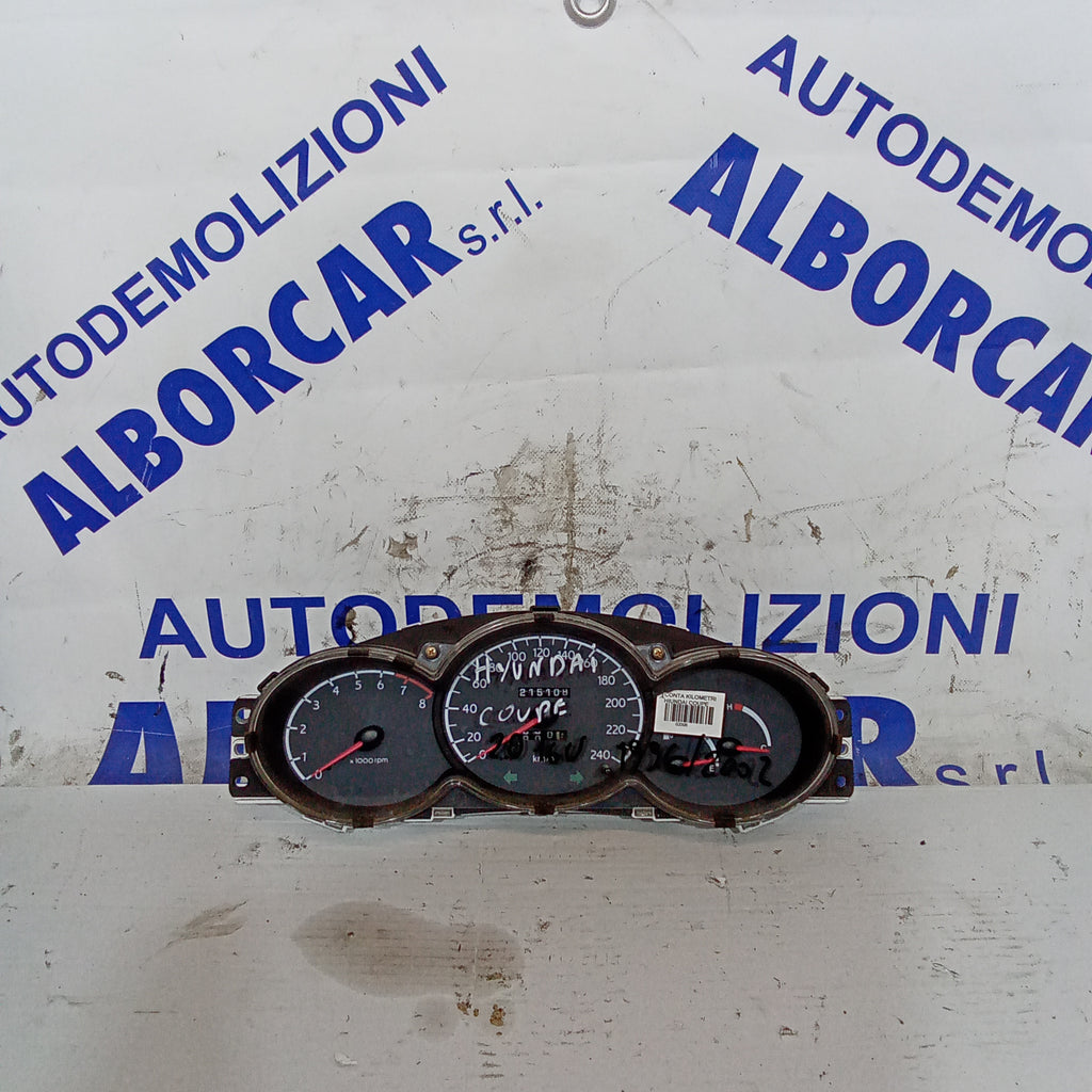 quadro strumenti contachilometri   Hyundai coupé 2.0 16v anno 1996/2002 codice 78813610