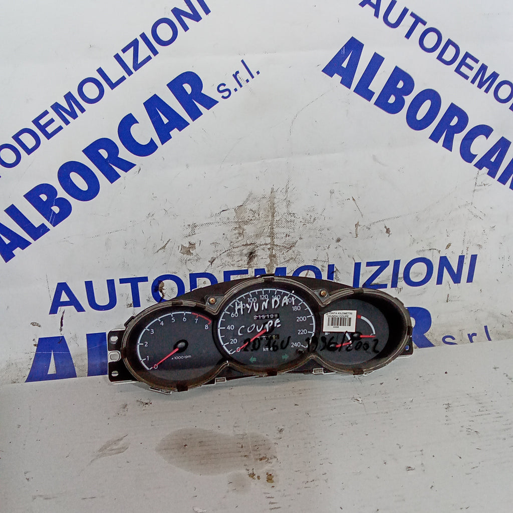 quadro strumenti contachilometri   Hyundai coupé 2.0 16v anno 1996/2002 codice 78813610
