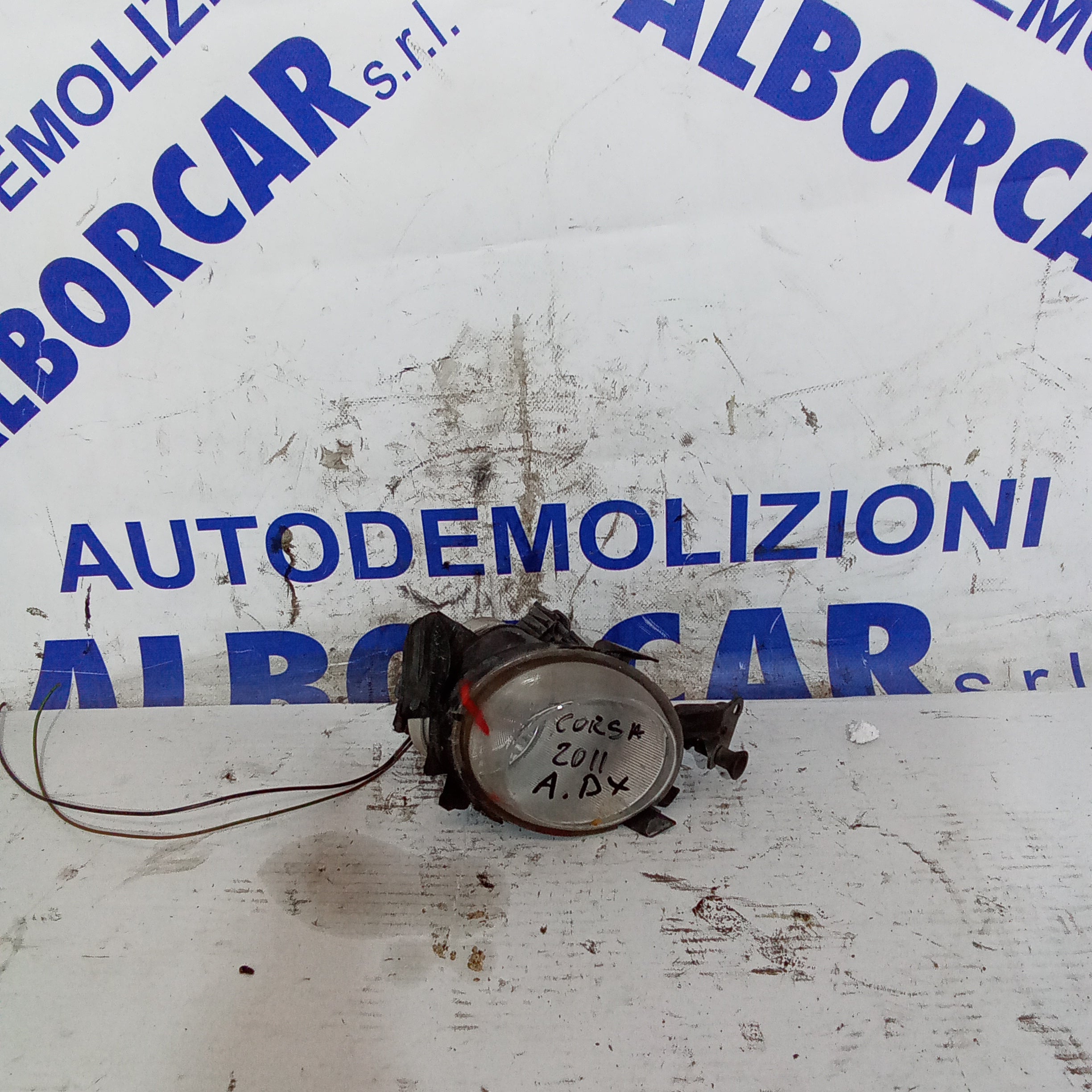 Faro fendinebbia anteriore destro opel corsa diesel anno 2001