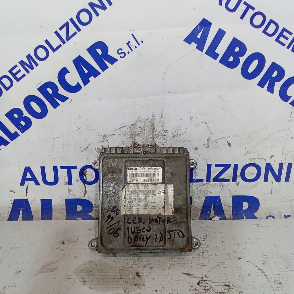 centralita motor iveco daily 2.8jtd 3ªserie año 1999/2006 código 0281001537