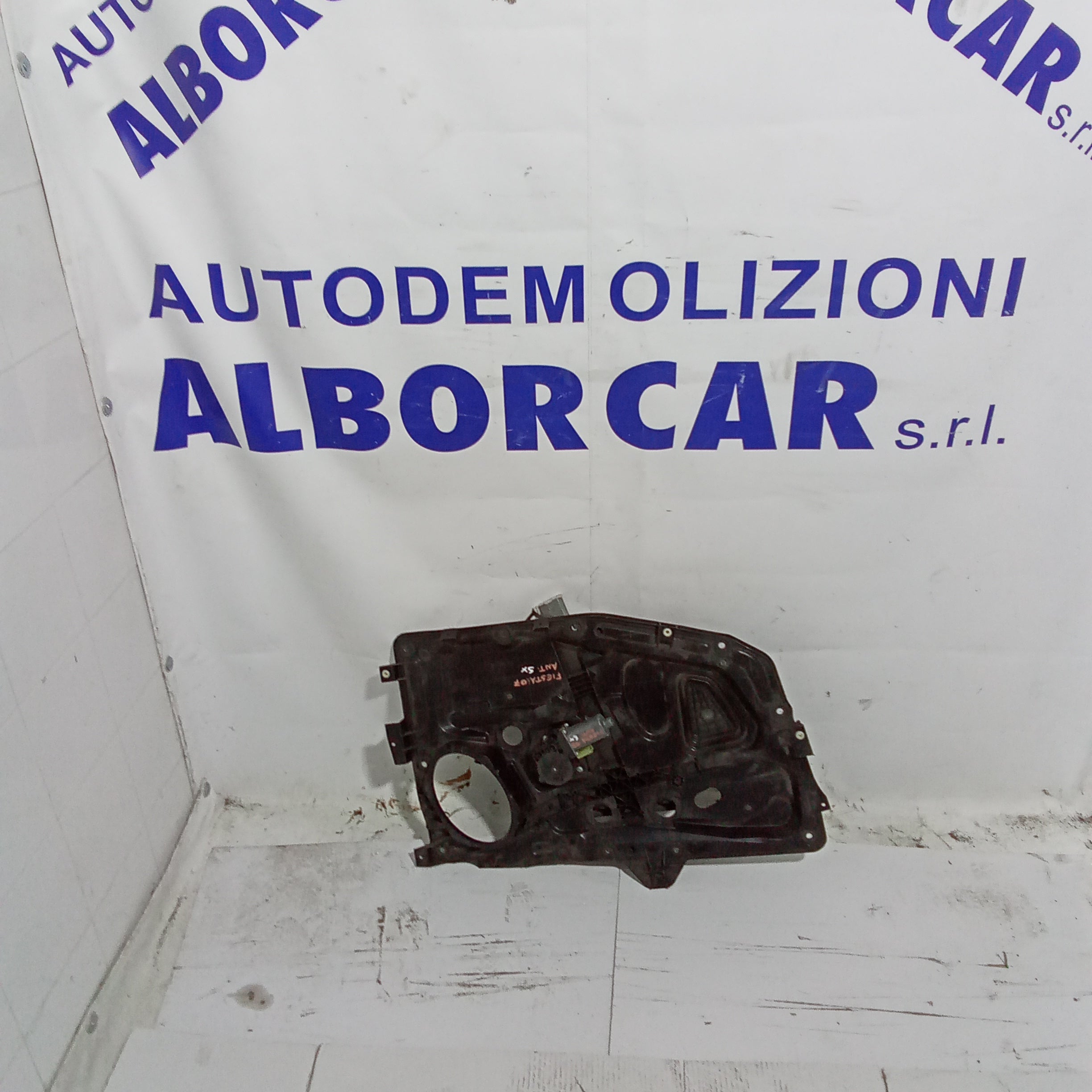 alzavetro (completo) sportello anteriore sinistro ford fiesta 1.4 16v anno 2007