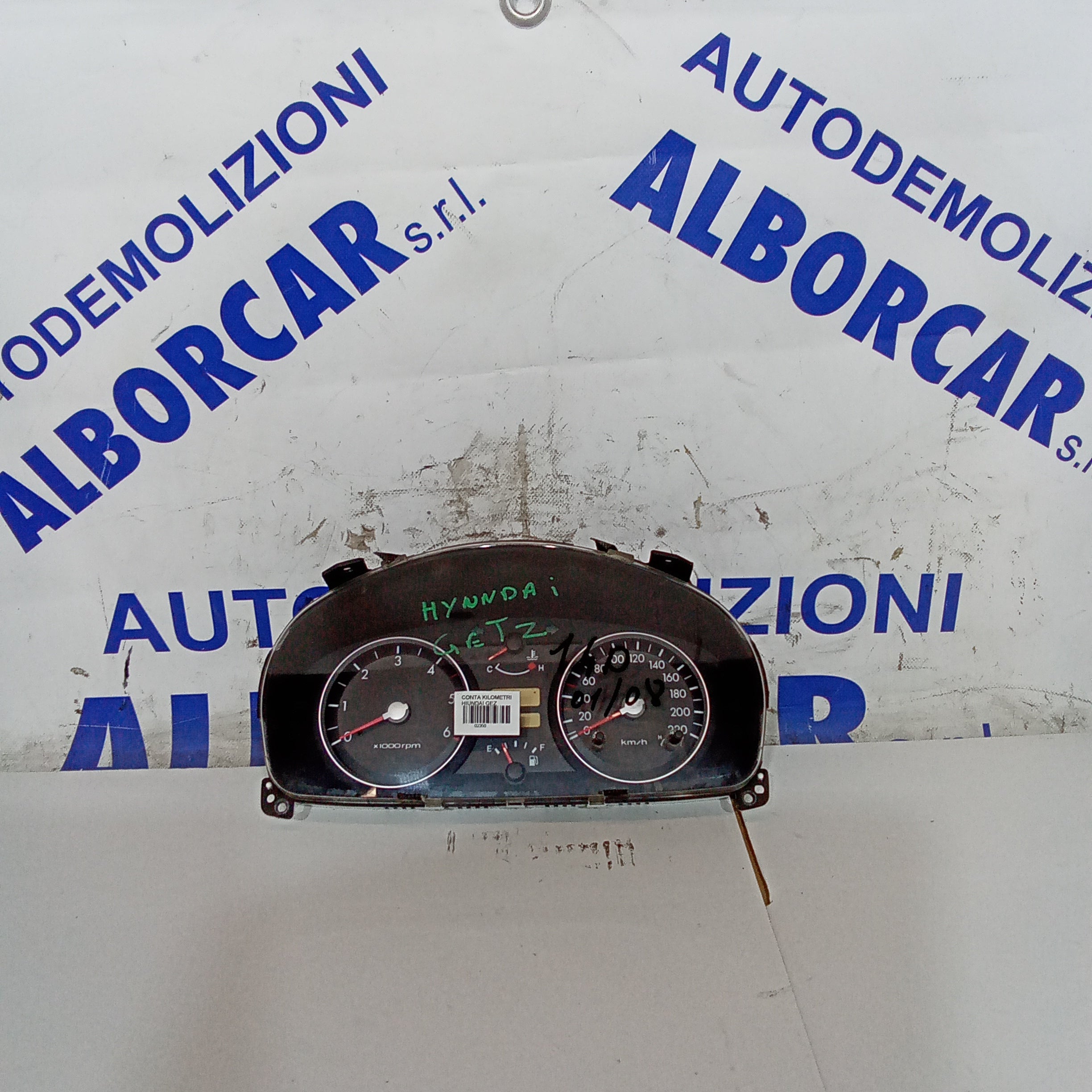 cuadro de instrumentos cuentakilómetros Hyundai Getz 1.4d año 2001/2008 código 940031C550