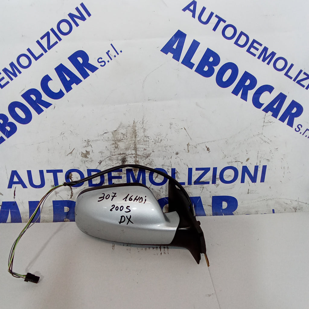 specchietto retrovisore destro peugeot 307 1.6hdi anno 2005