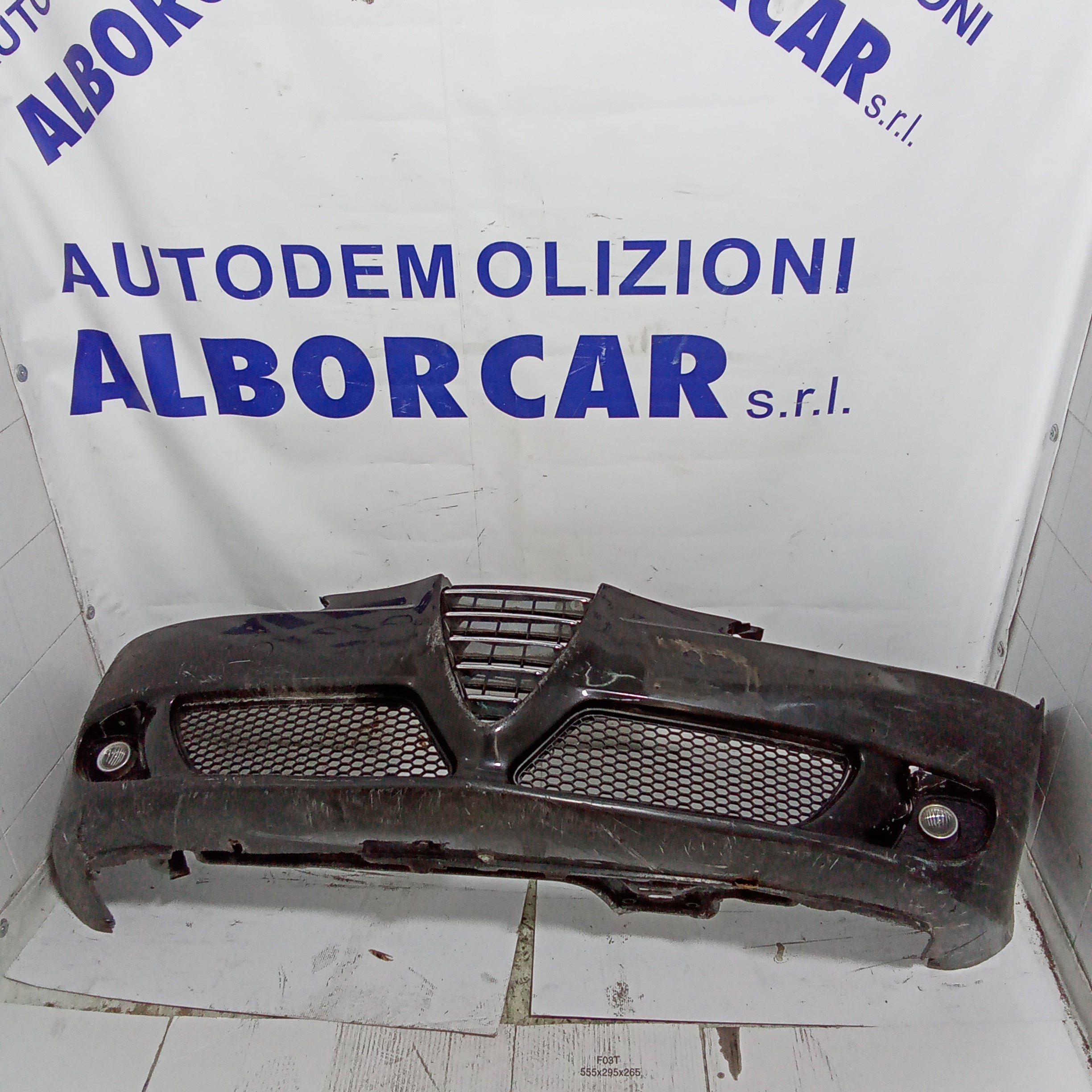 Paraurti anteriore completo alfa 156 2.0 twin spark anno 2004