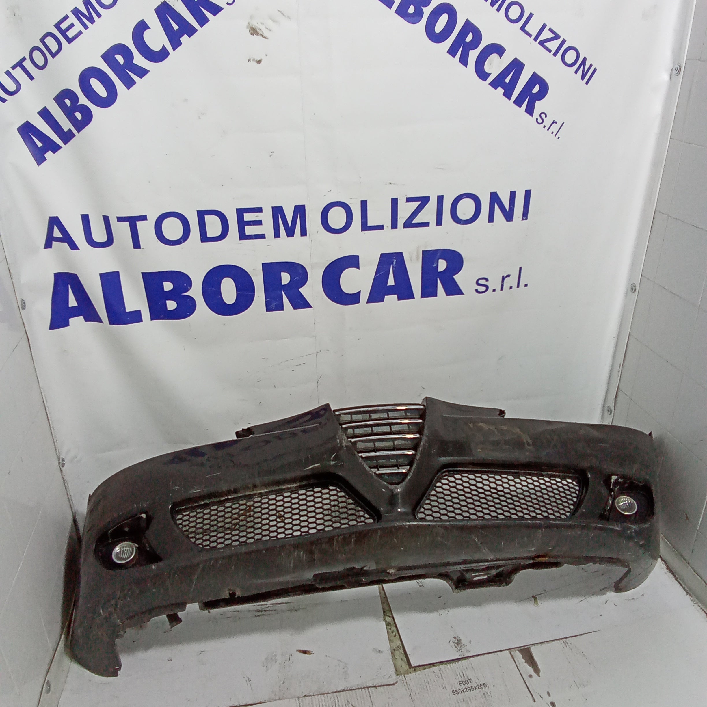 Paraurti anteriore completo alfa 156 2.0 twin spark anno 2004