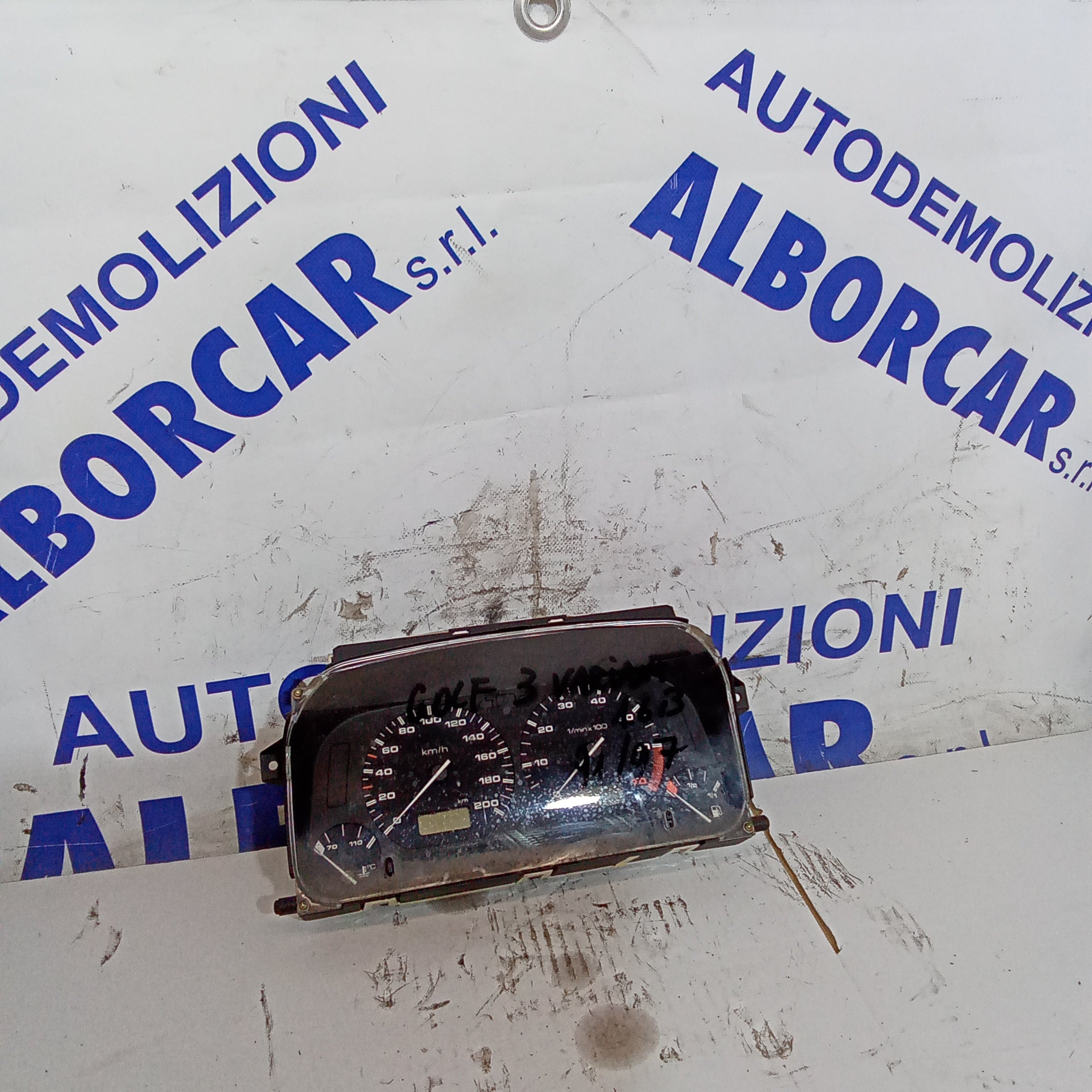 Cuadro de instrumentos cuentakilómetros Volkswagen Golf Variant 3a serie 1.6 gasolina año 1991/1997 código 6N0919860