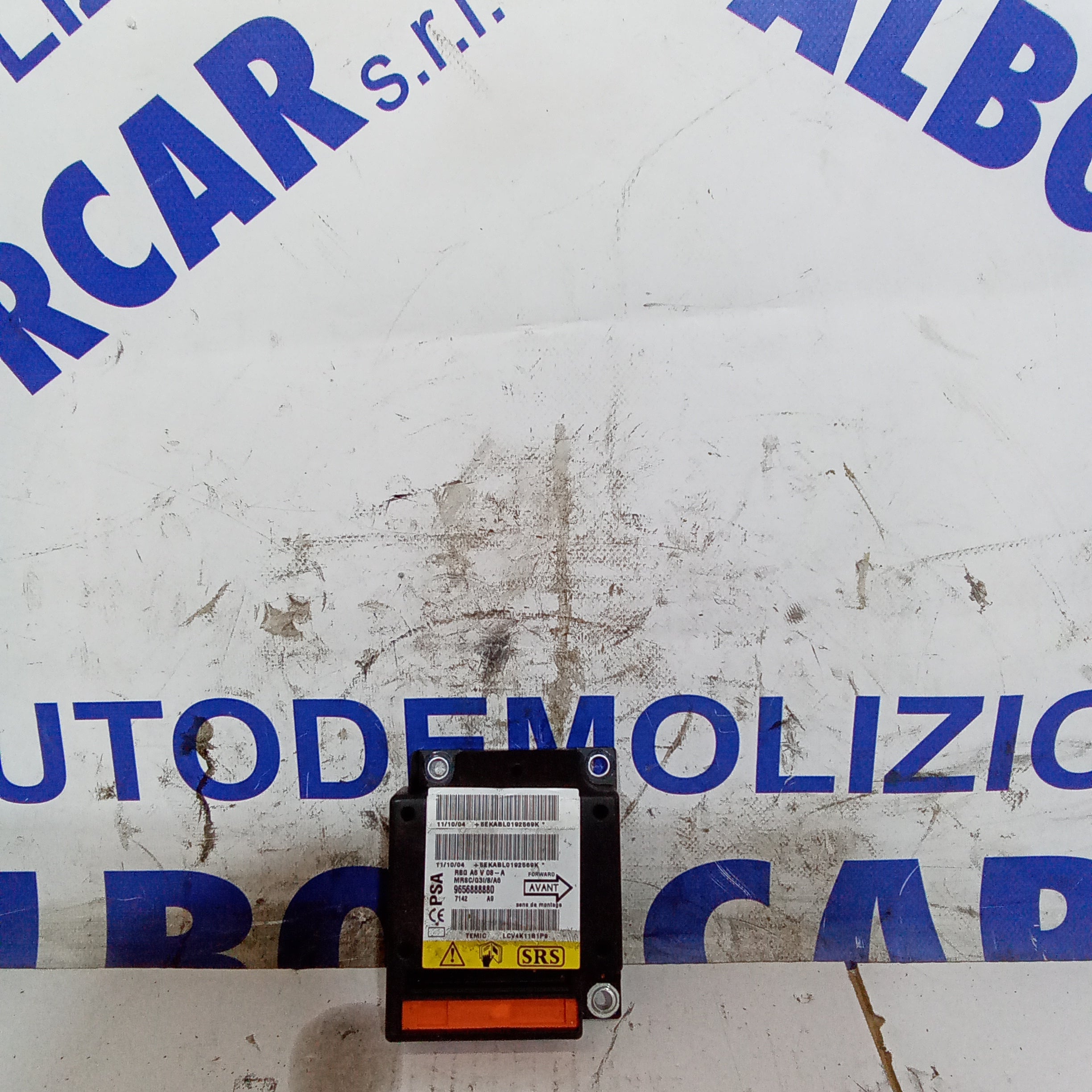Centralina airbag citroen C2 1.4hdi anno 2003/2010