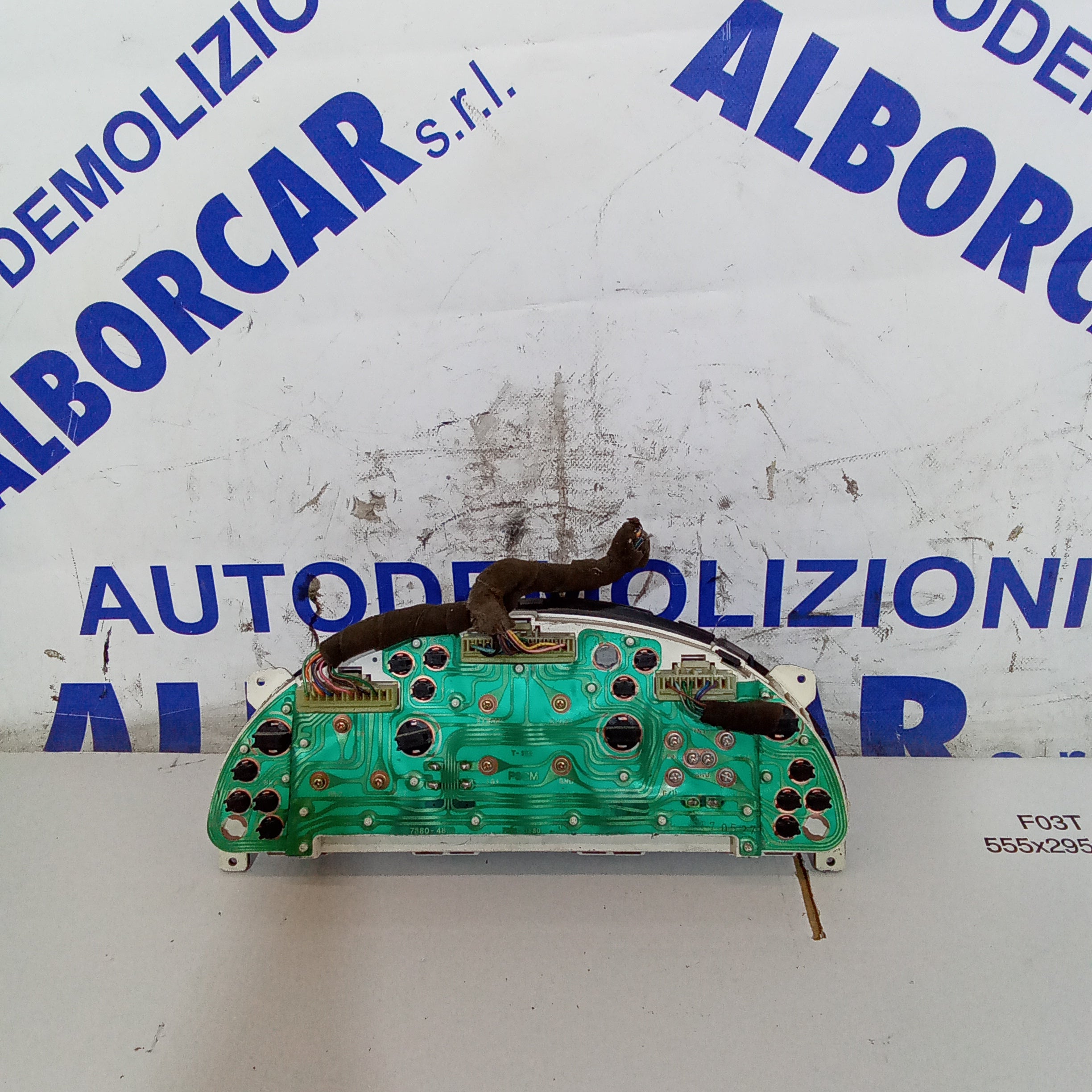 quadro strumenti contachilometri daewoo chevrolet lanos 1.6 benzina anno 1997/2002 codice 96304717