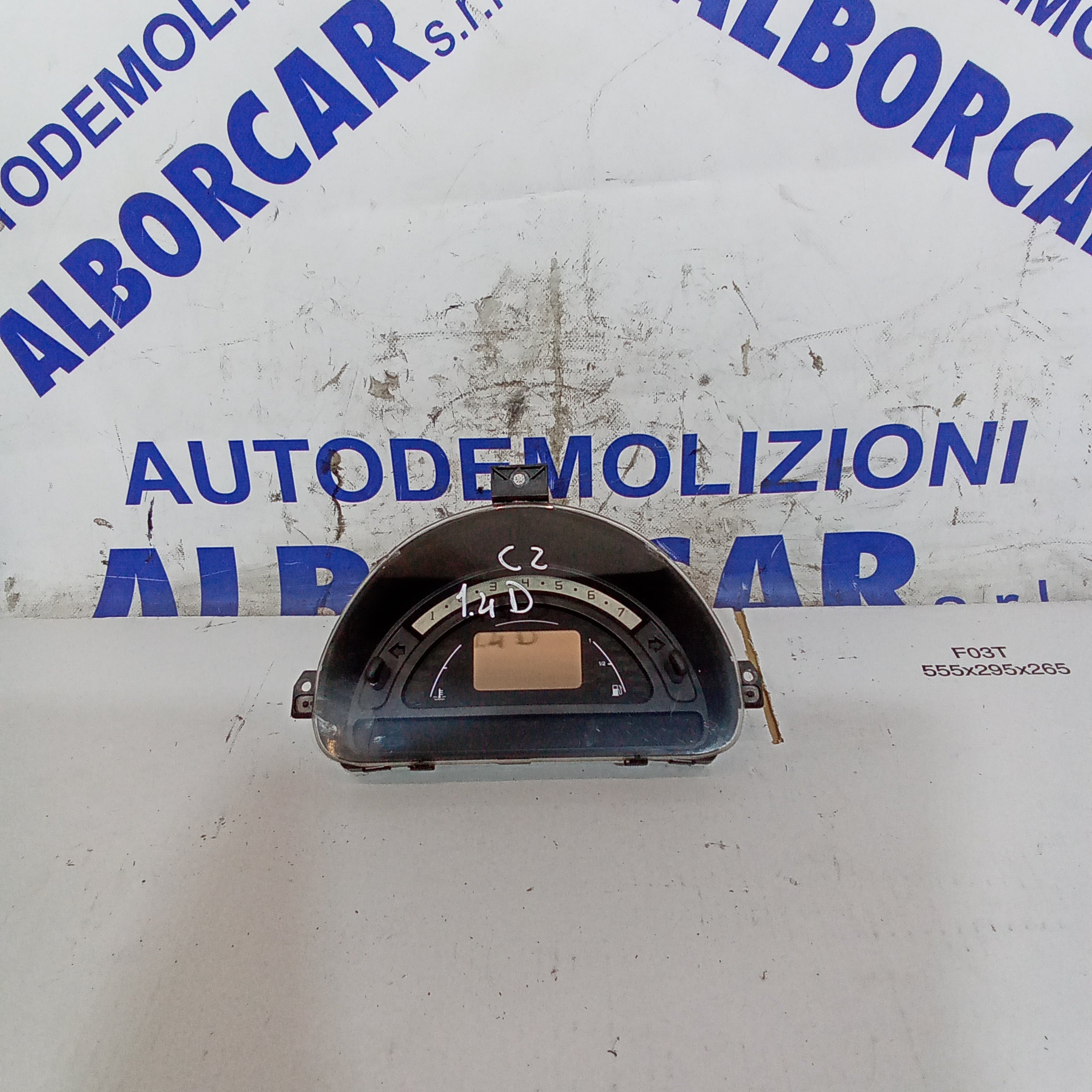 quadro strumenti contachilometri citroen C2 1.4 hdi anno 2005 codice 216672523