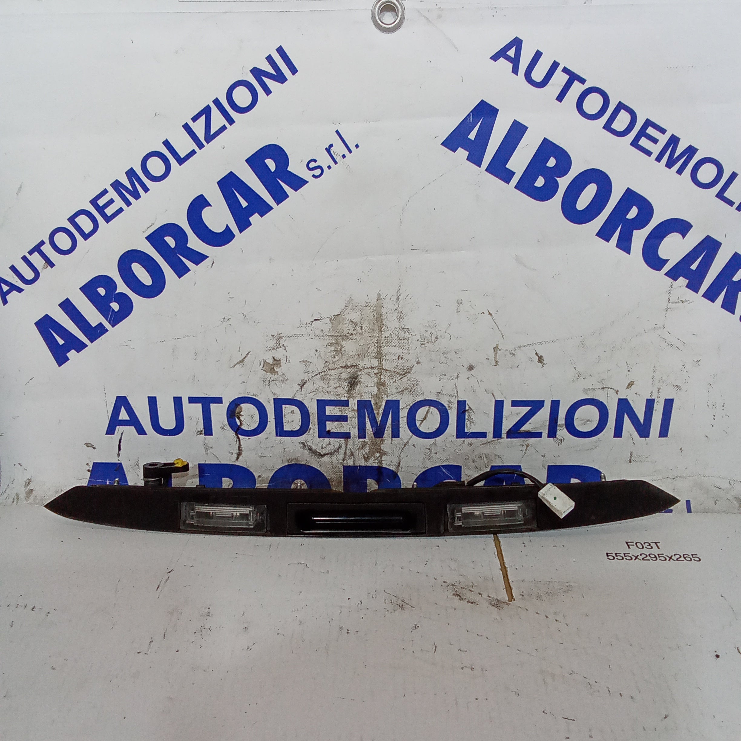 Baffo luce porta targa fiat panda 2 serie anno 2003/2012
