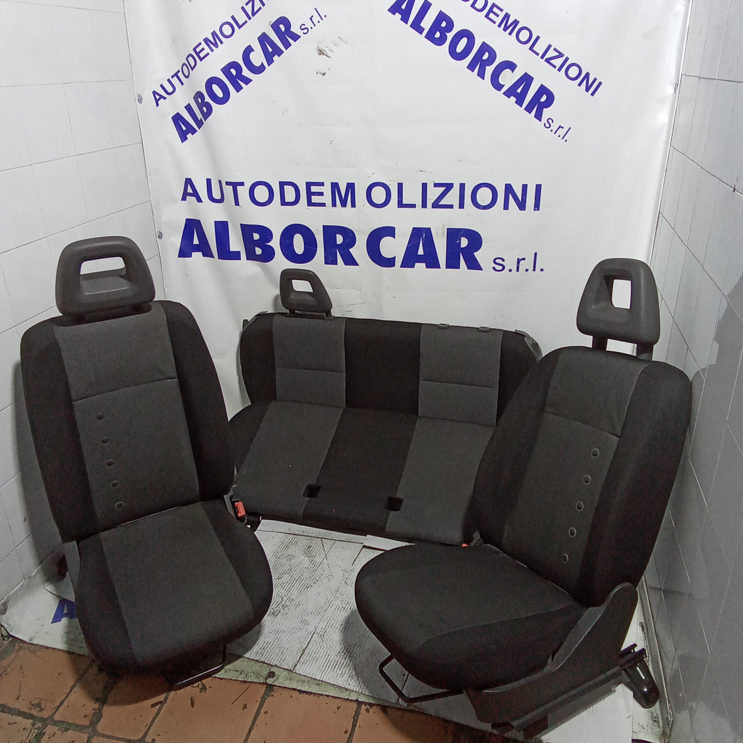 tappezzeria (completa) fiat panda 2^serie anno 2006