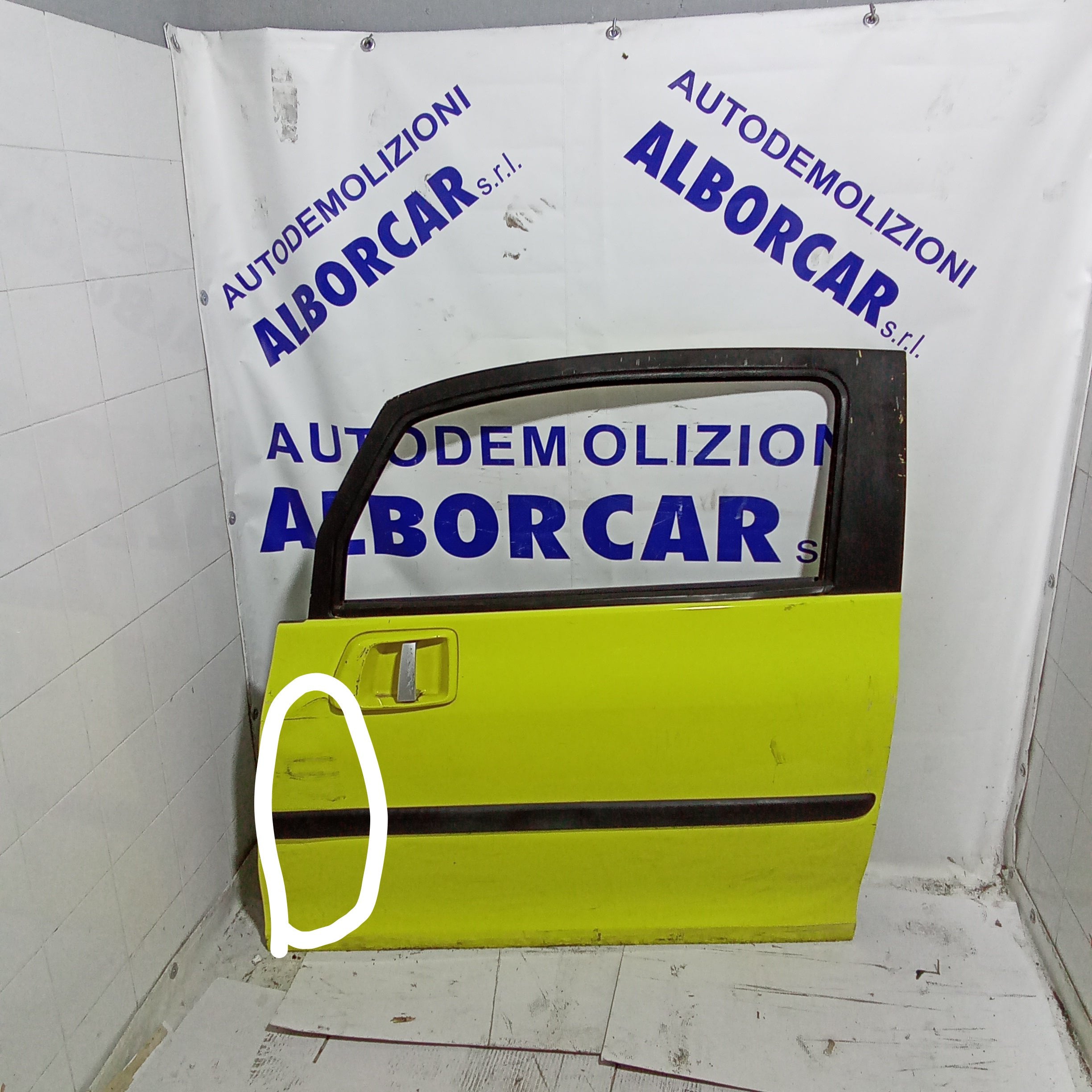 sportello anteriore sinistro peugeot 1007 anno 2005