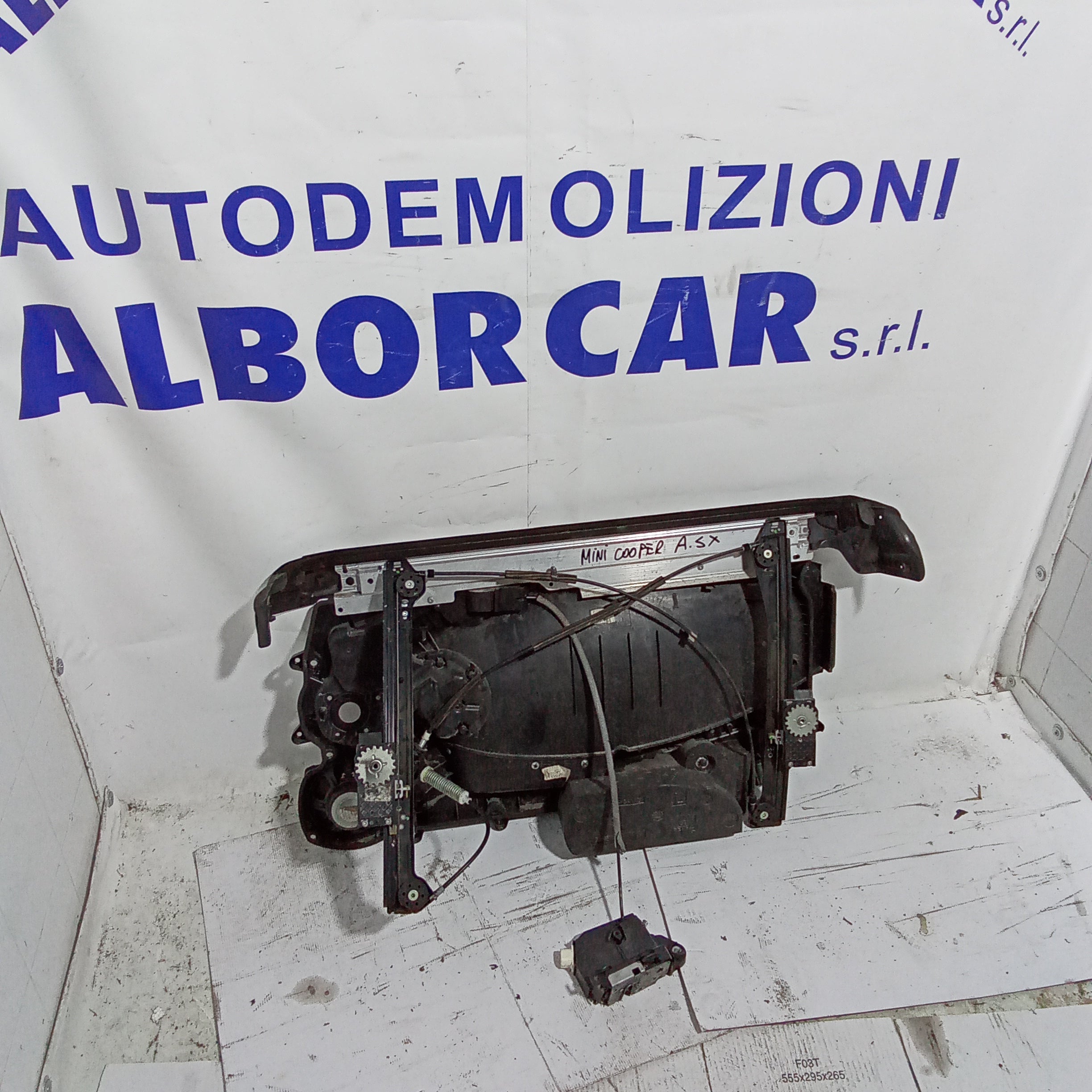 Alzavetro completo mini cooper 2^ serie 2007-2013