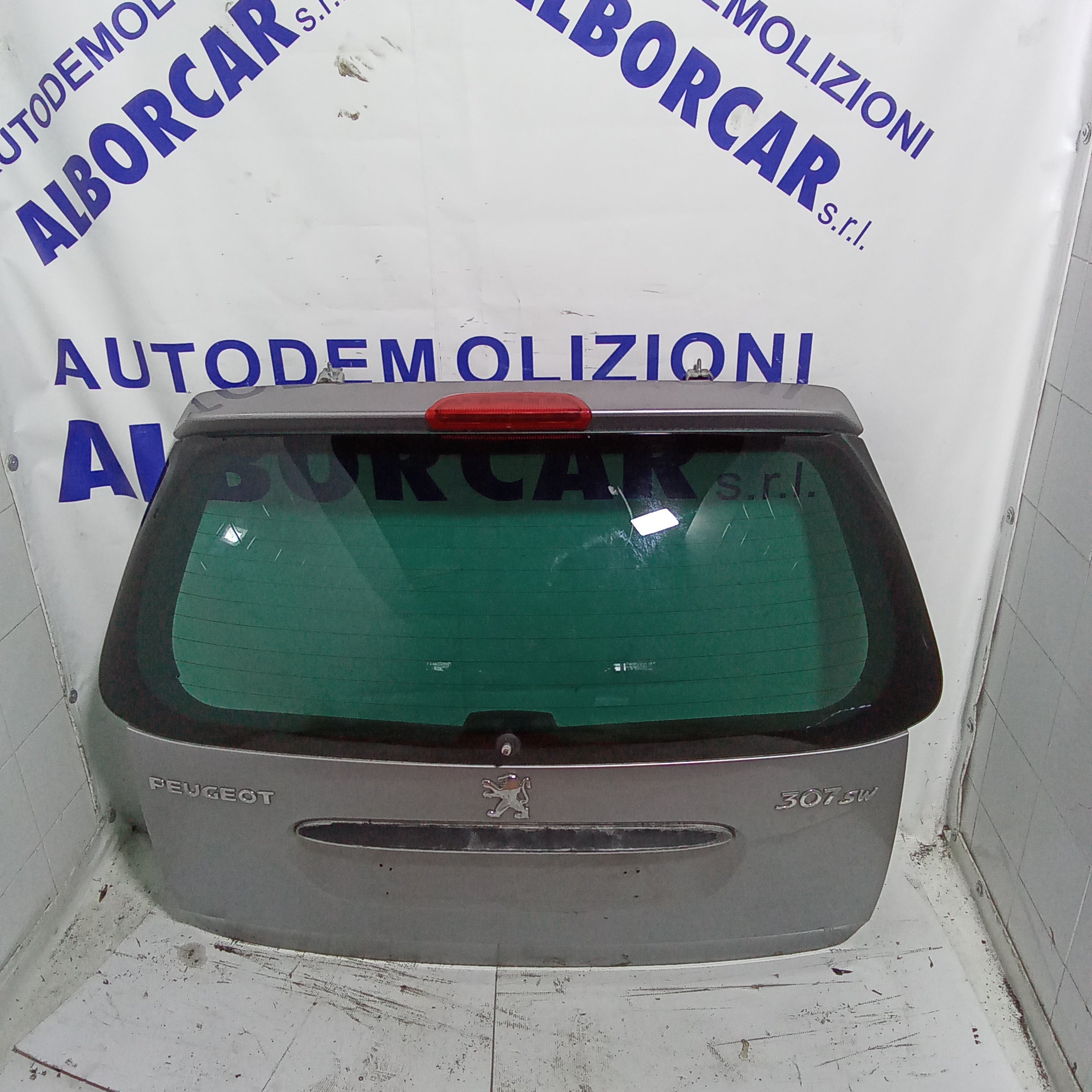 Rear trunk lid peugeot 307 sw year 2003