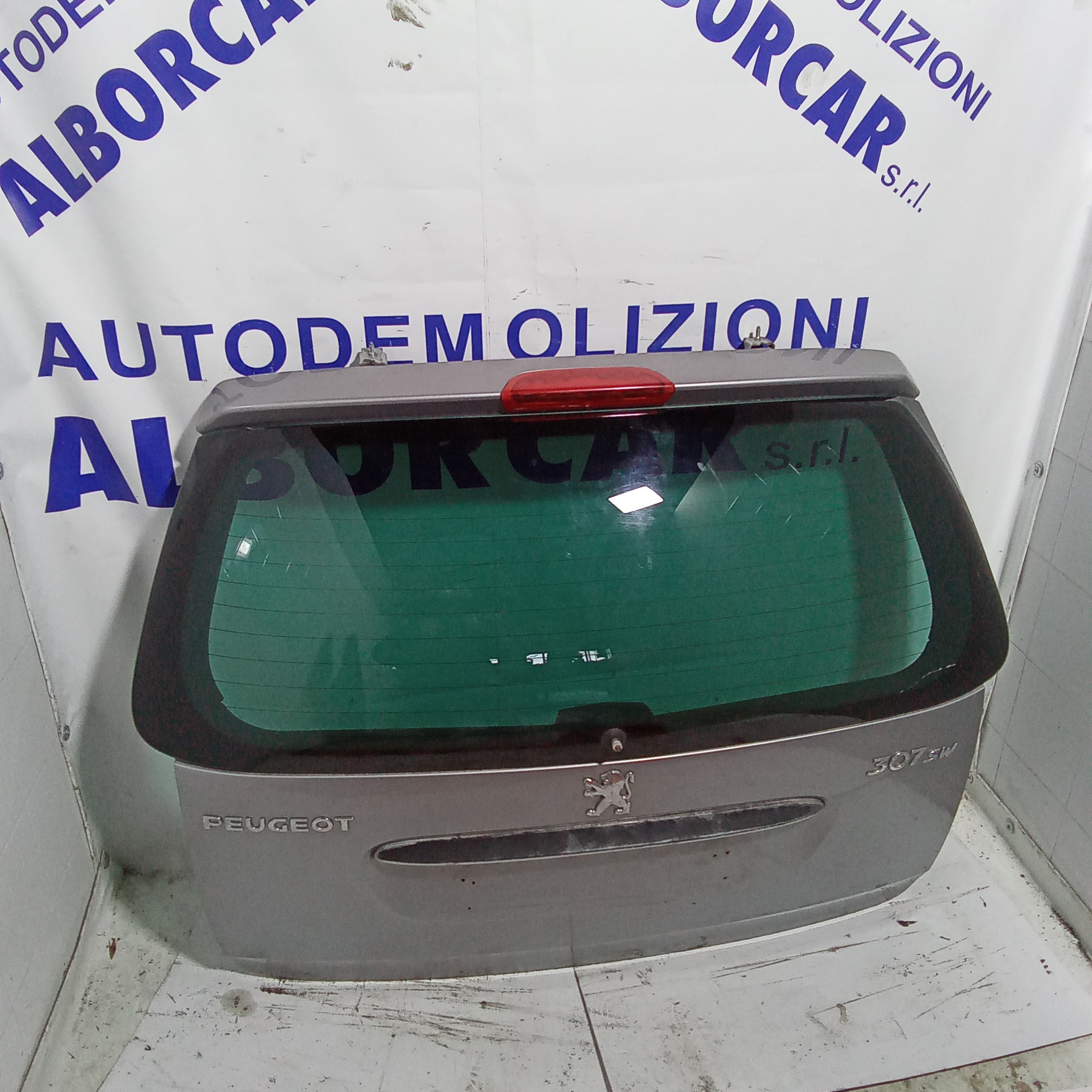 Rear trunk lid peugeot 307 sw year 2003