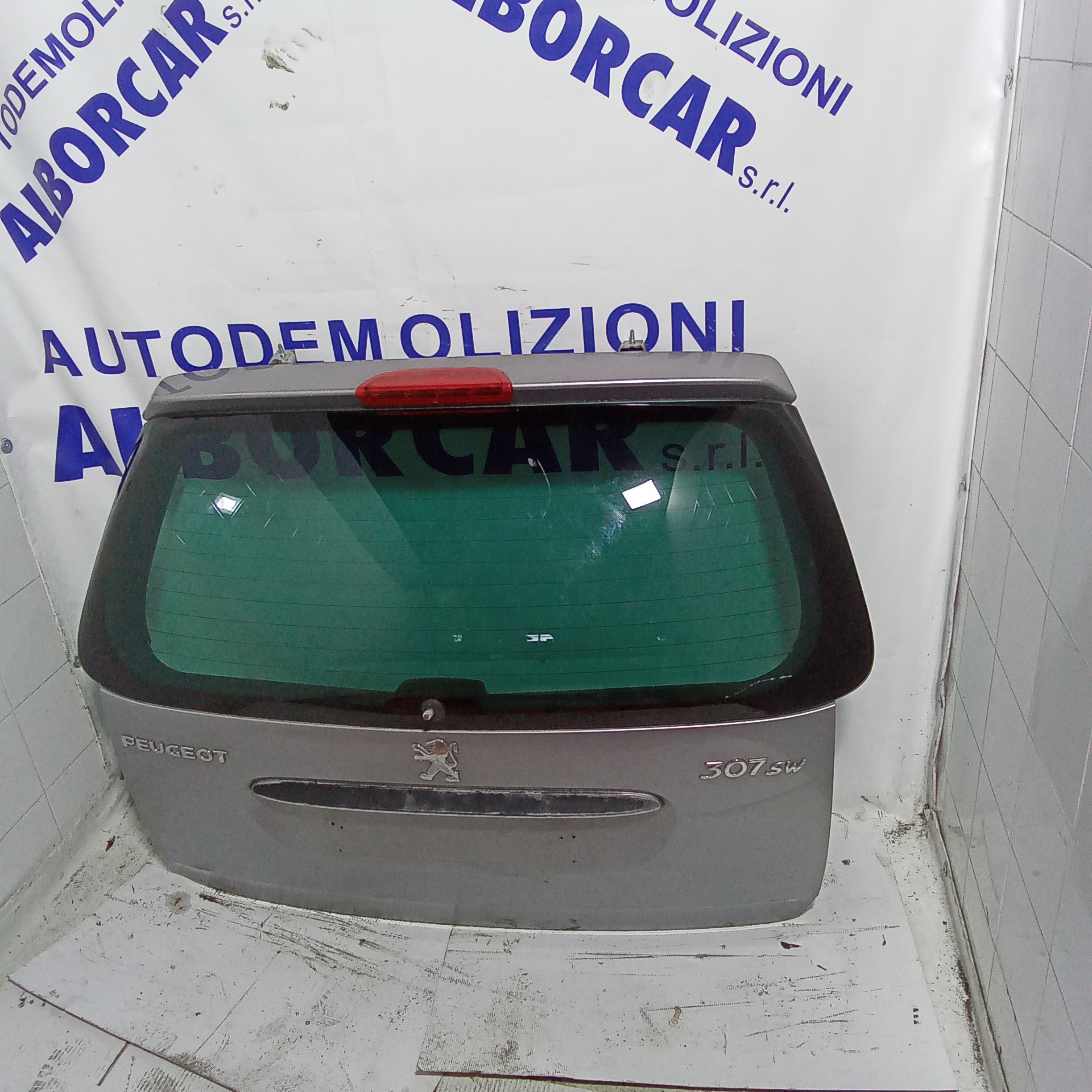 Rear trunk lid peugeot 307 sw year 2003