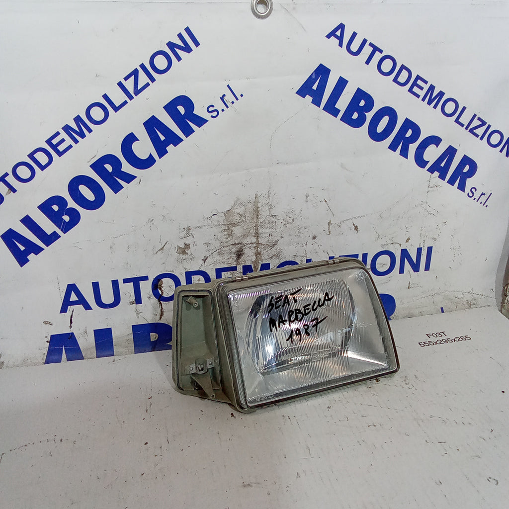 faro delantero derecho seat marbella año 1987