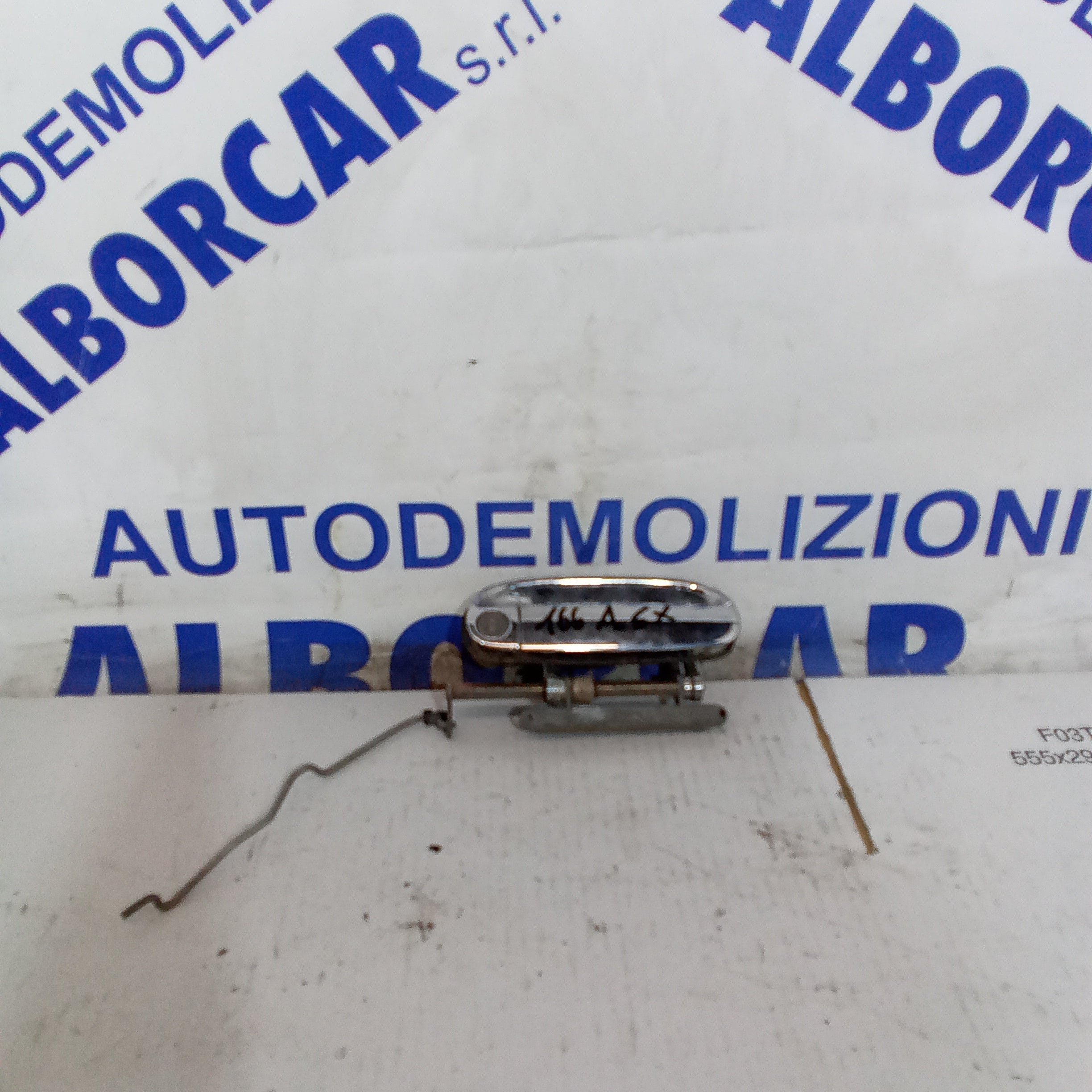 Alfa 166 left front door handle, year 2004