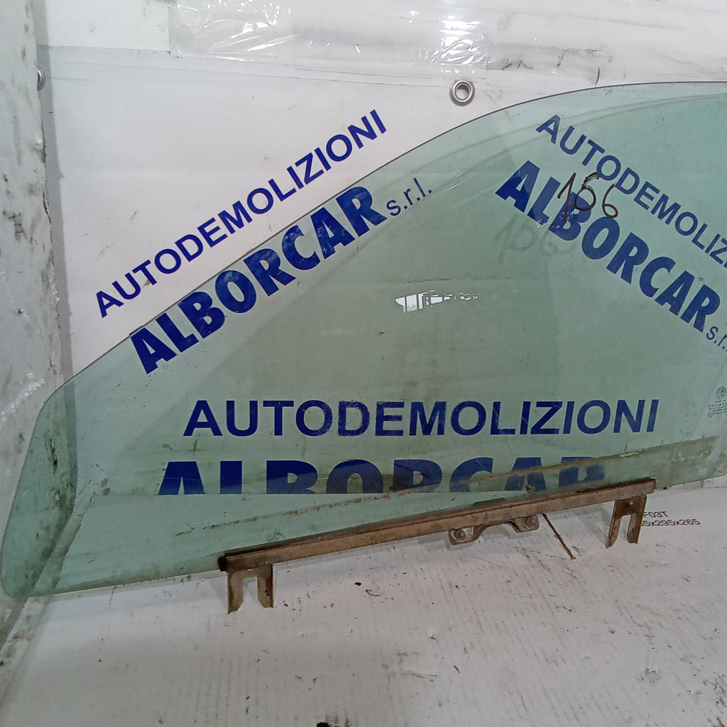 vetro sportello anteriore sinistro alfa 166