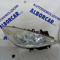 Right front headlight Peugeot 307 year 2007