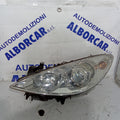 left front headlight peugeot 307 year 2007