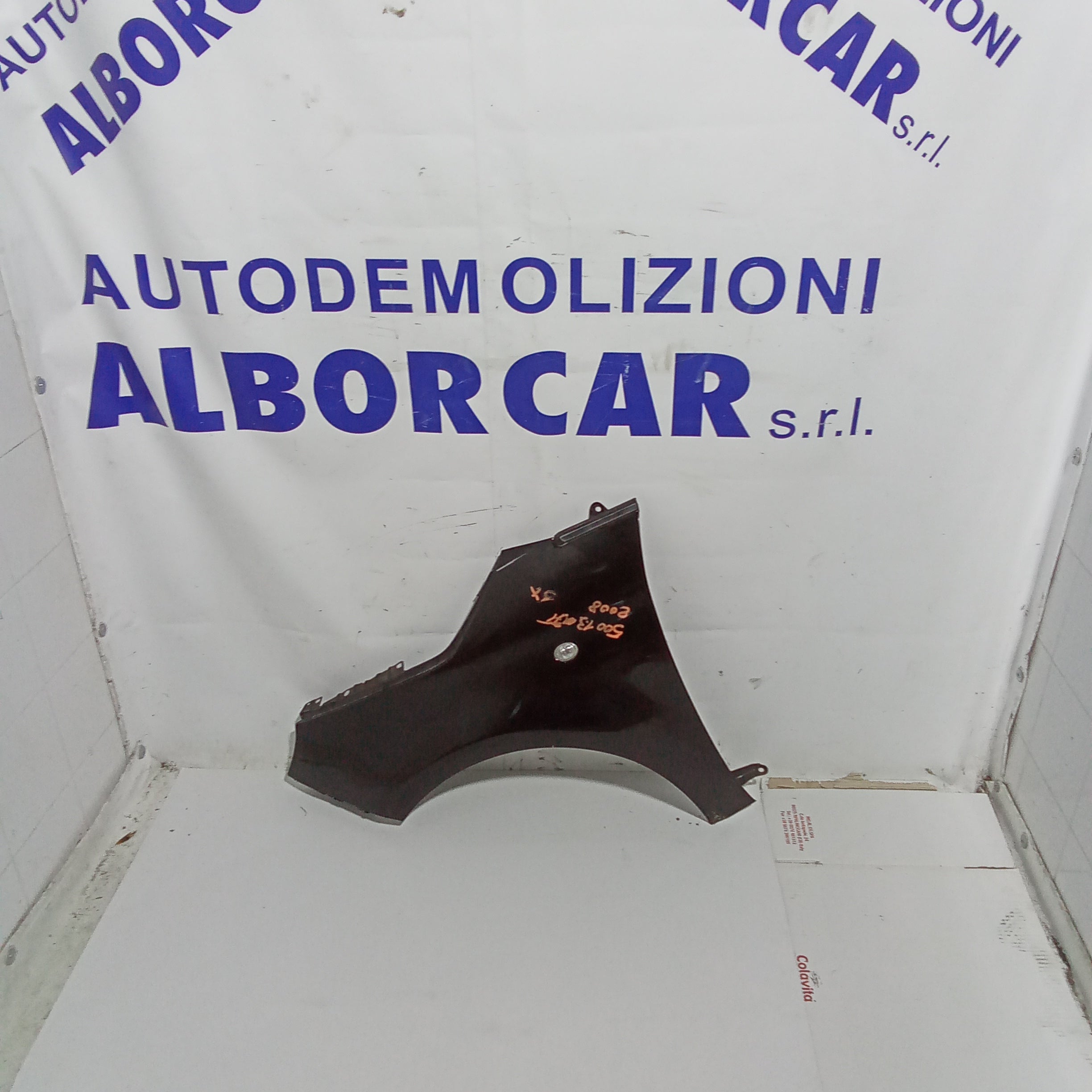Front left fender Fiat 500 1.3 mjt year 2008