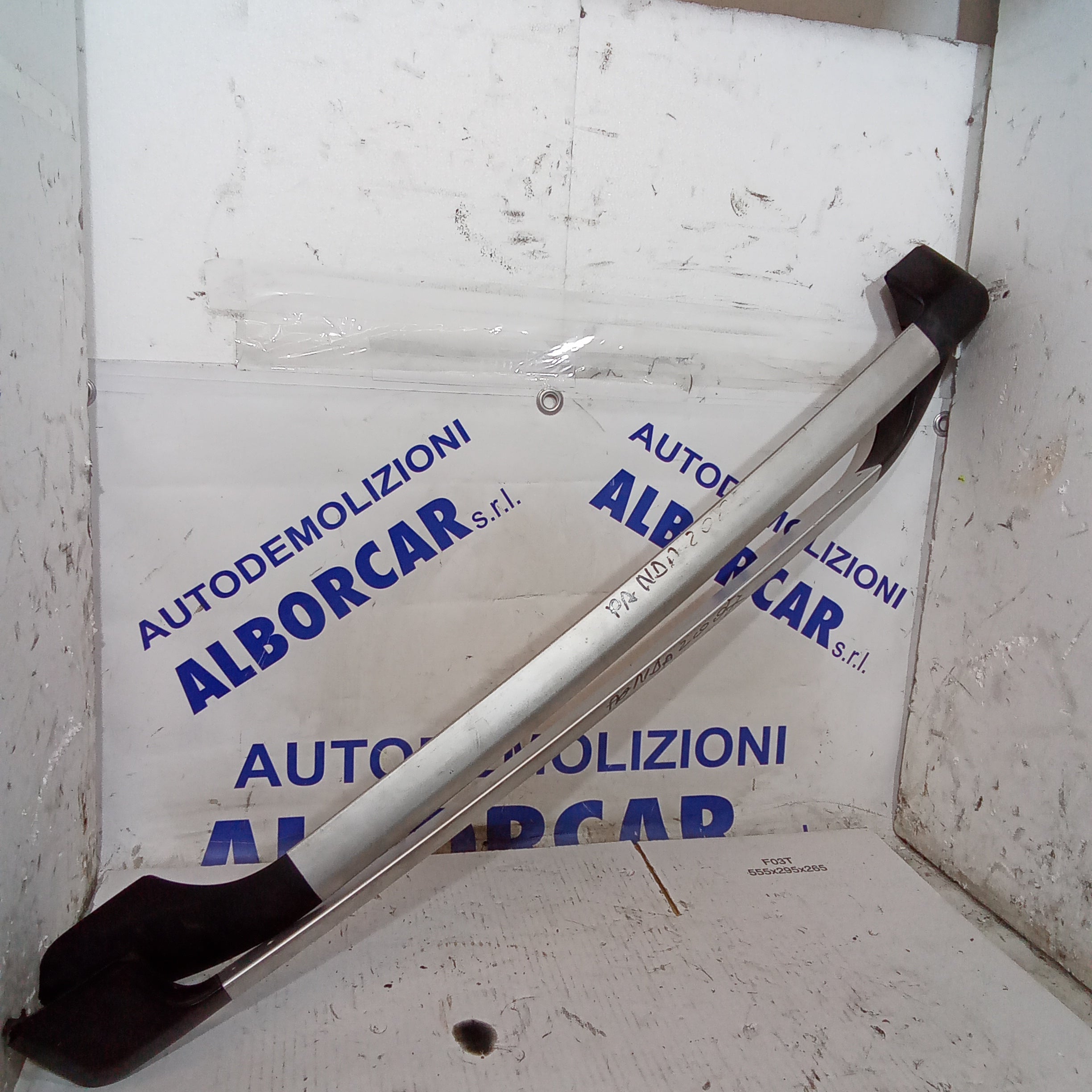 Longitudinal roof bars for Fiat Panda year 2007