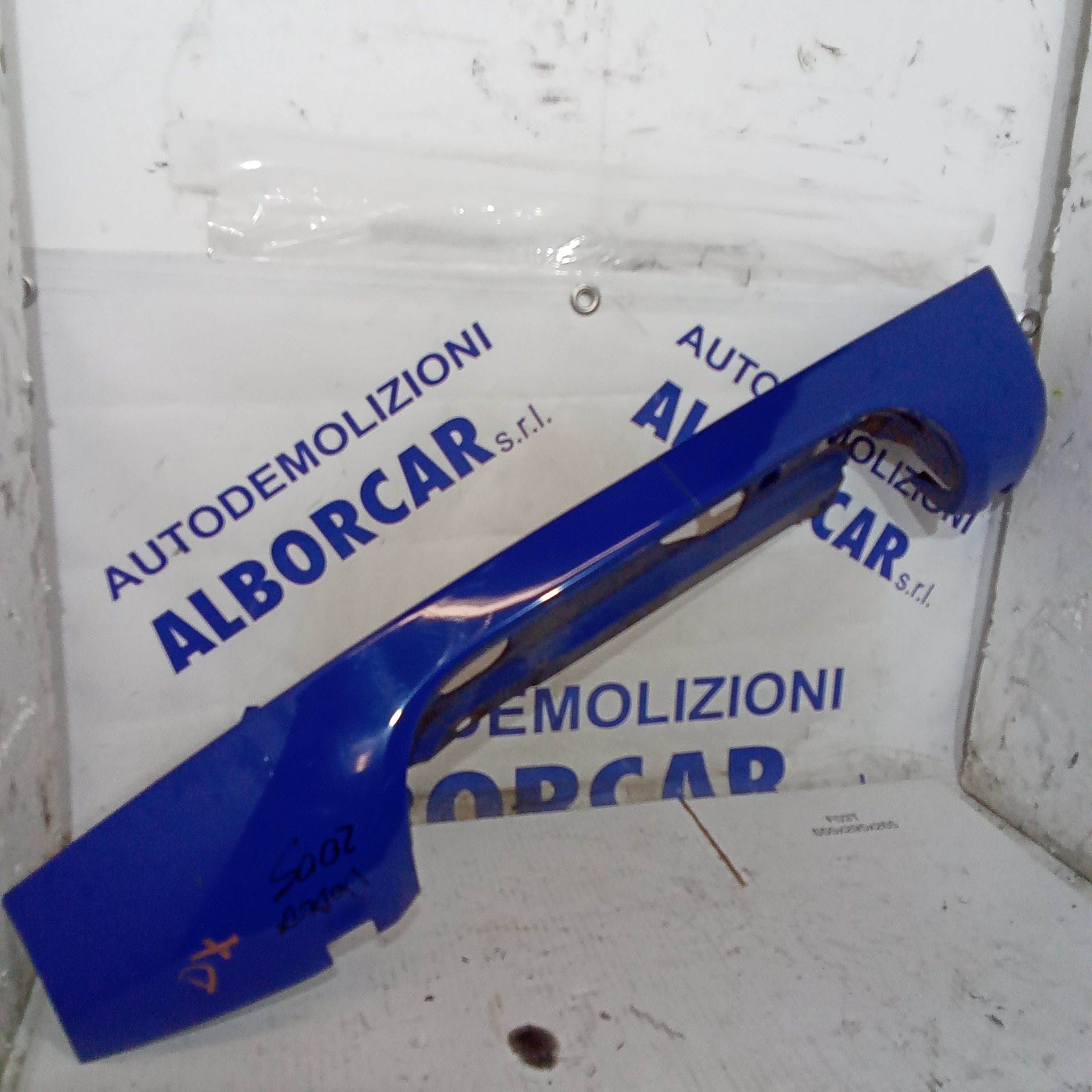 right rear fender mudguard Fiat Doblò year 2005